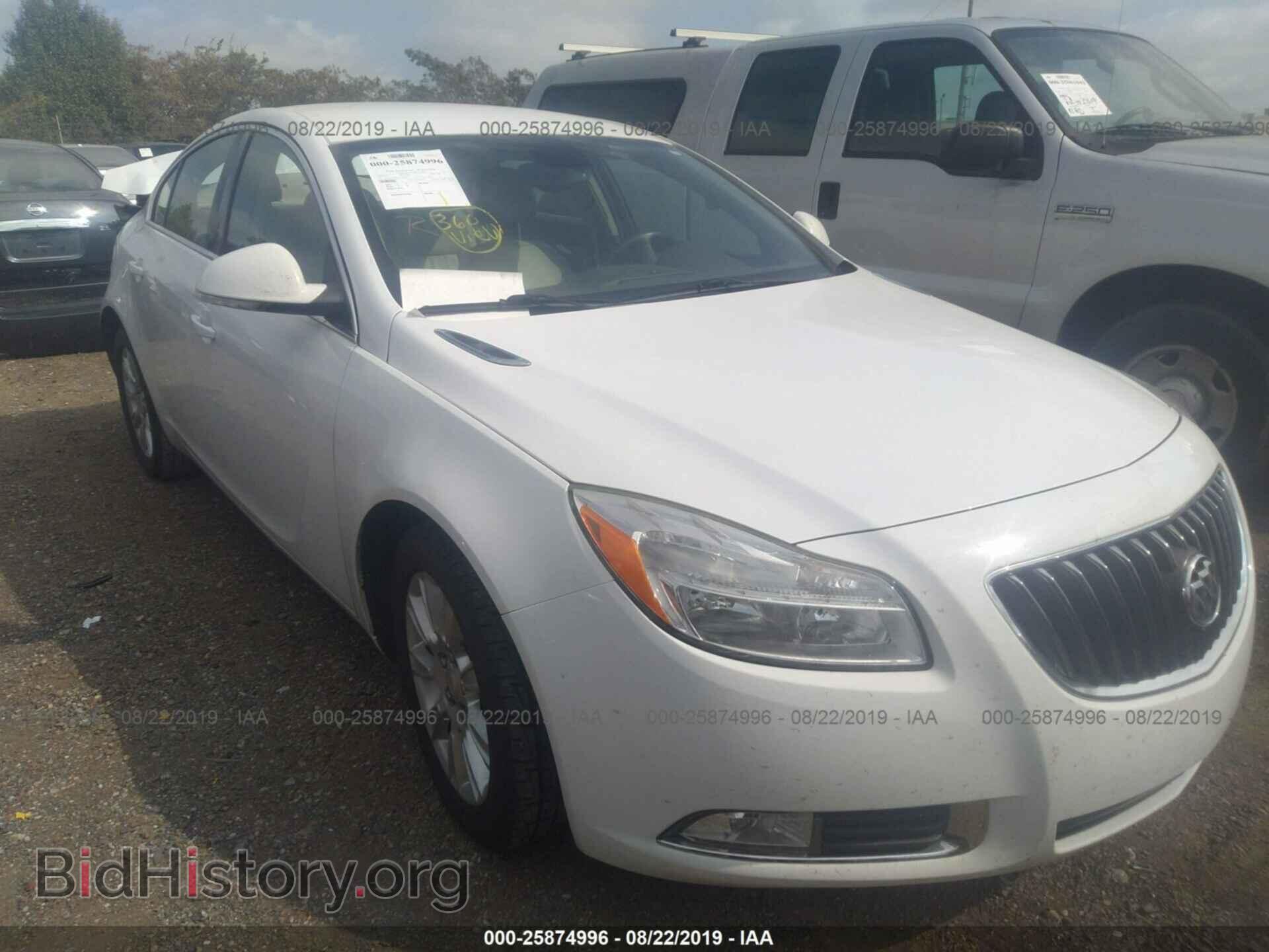 Фотография 2G4GR5ER1C9145045 - BUICK REGAL 2012