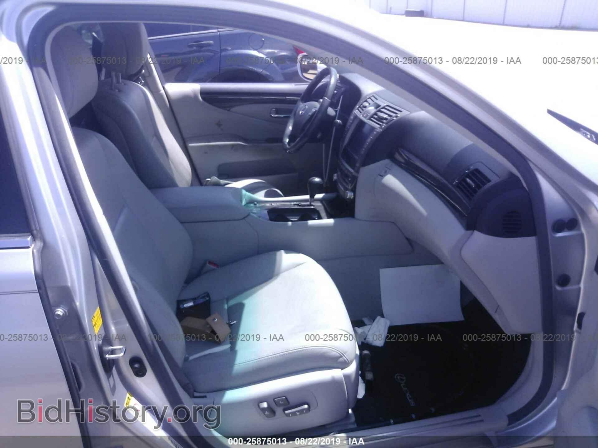 2010 LEXUS LS - VIN: JTHBL5EF4A5100874 - Фото 5