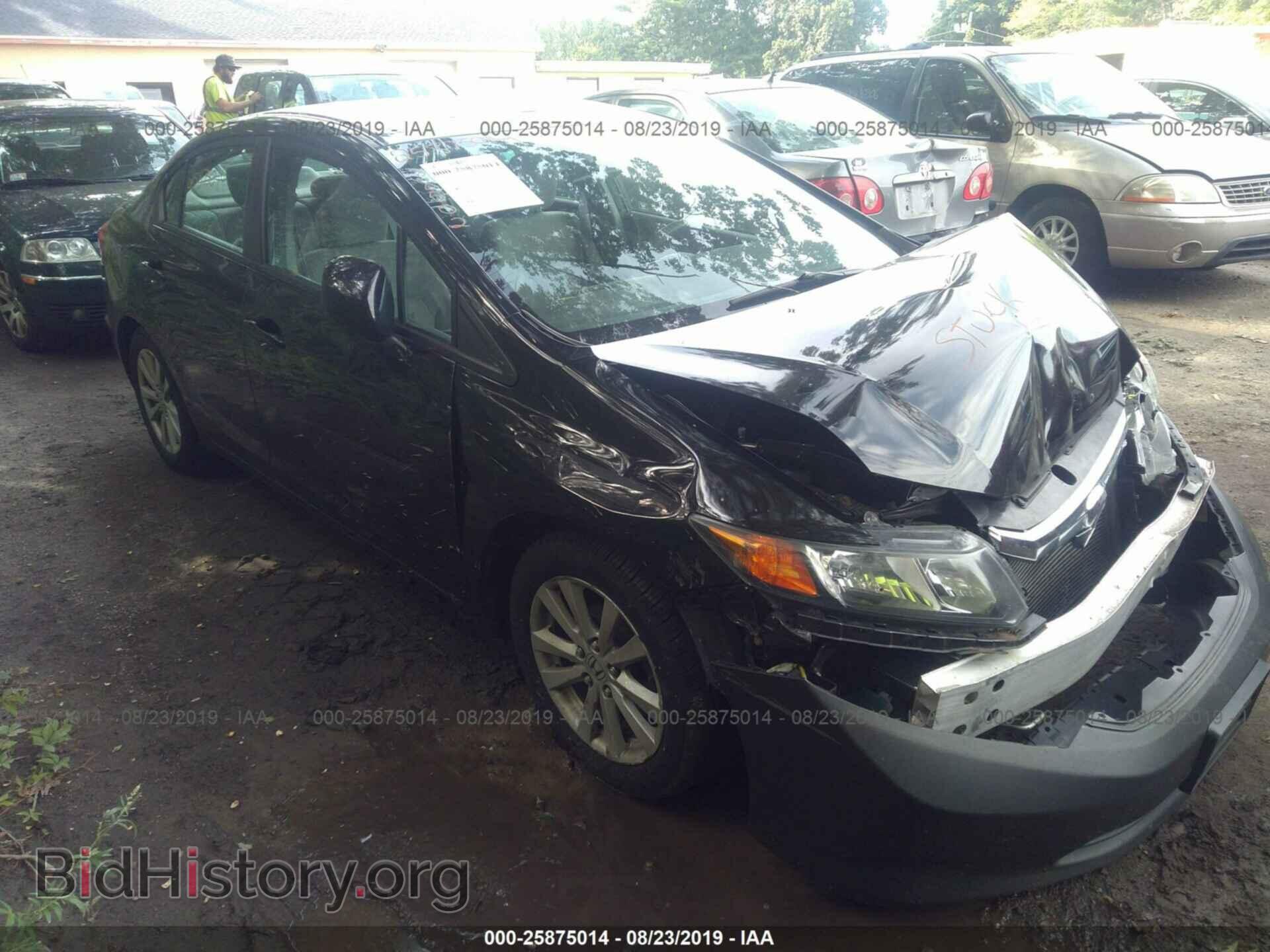 Photo 2HGFB2F86CH571376 - HONDA CIVIC 2012
