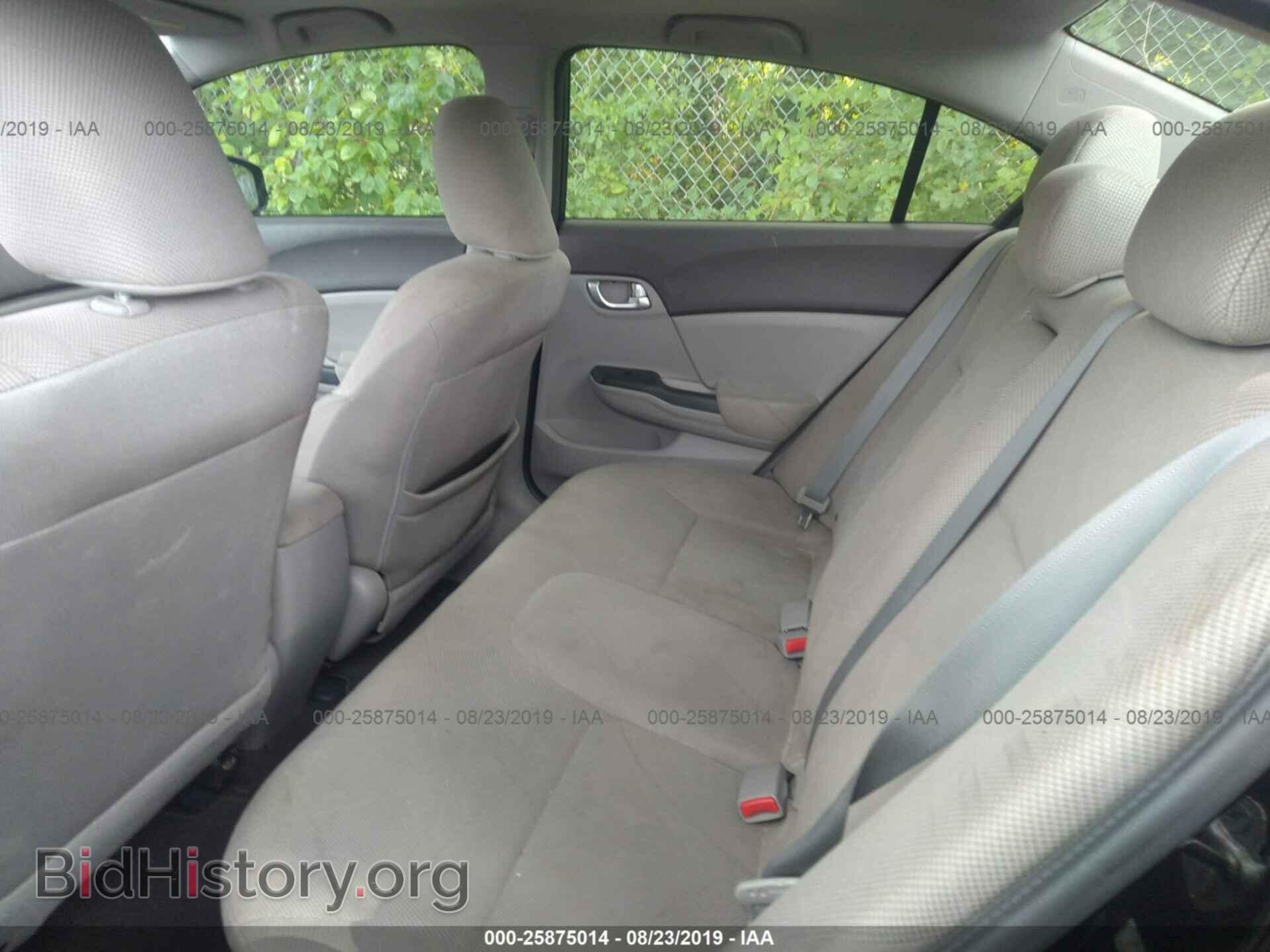 2012 HONDA CIVIC - VIN: 2HGFB2F86CH571376 - Photo 8