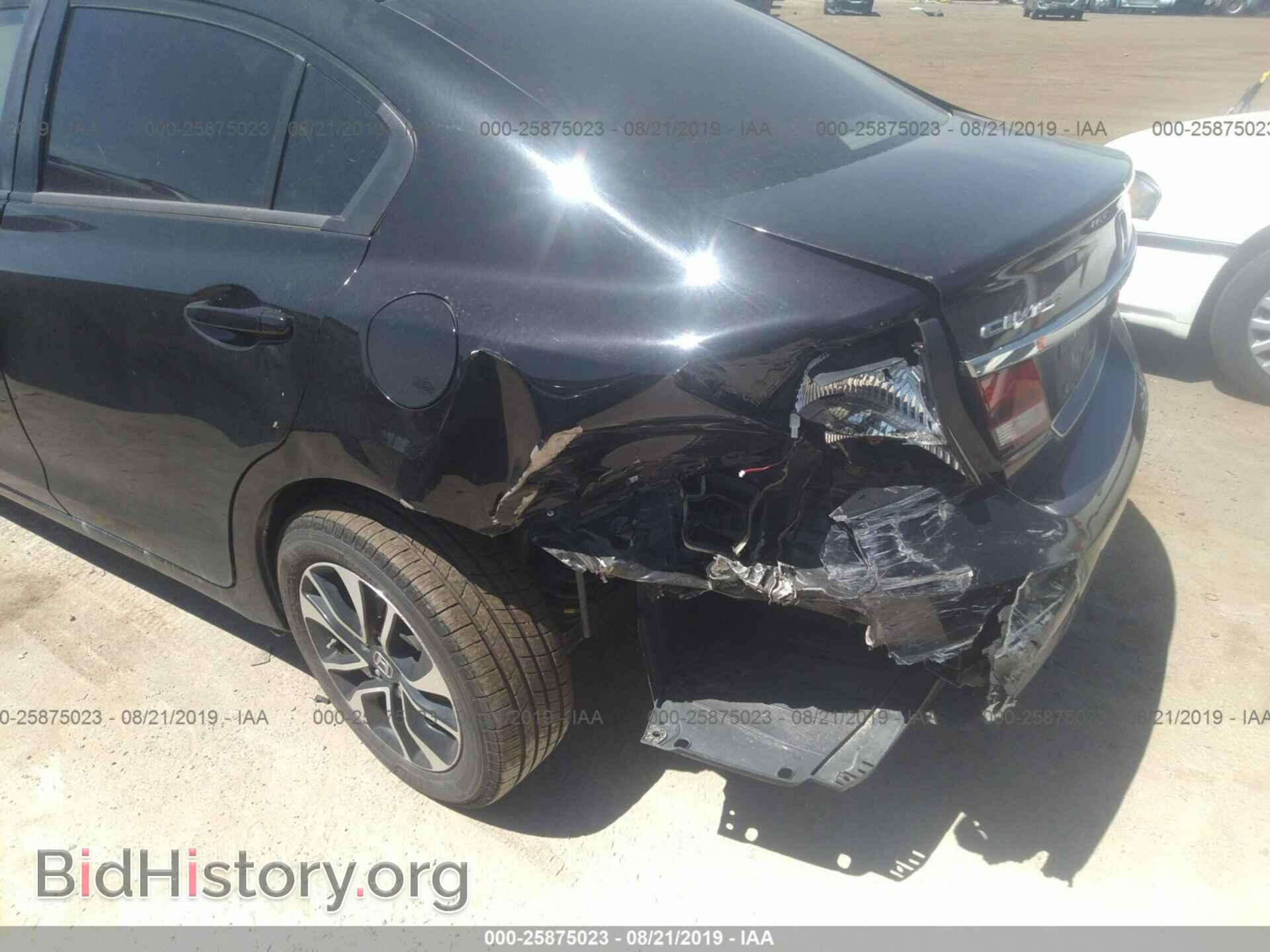 2013 HONDA CIVIC - VIN: 19XFB2F91DE086180 - Фото 6