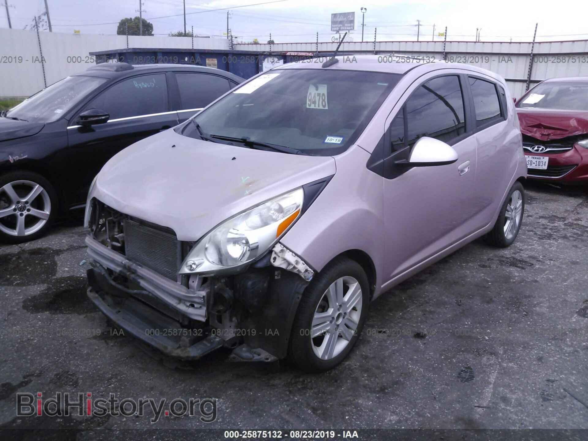 2013 CHEVROLET SPARK - VIN: KL8CB6S93DC500477 - Фото 2