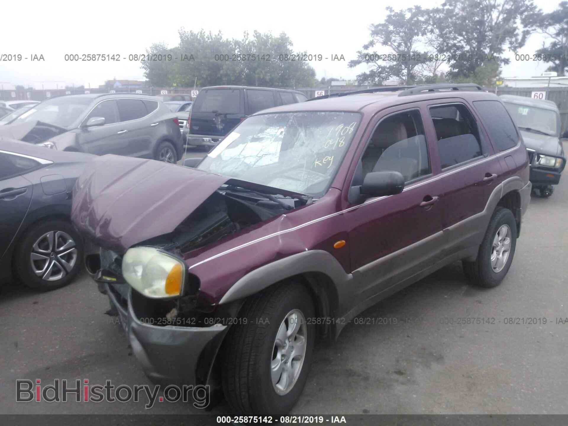 2004 MAZDA TRIBUTE - VIN: 4F2CZ96124KM03205 - Фото 2
