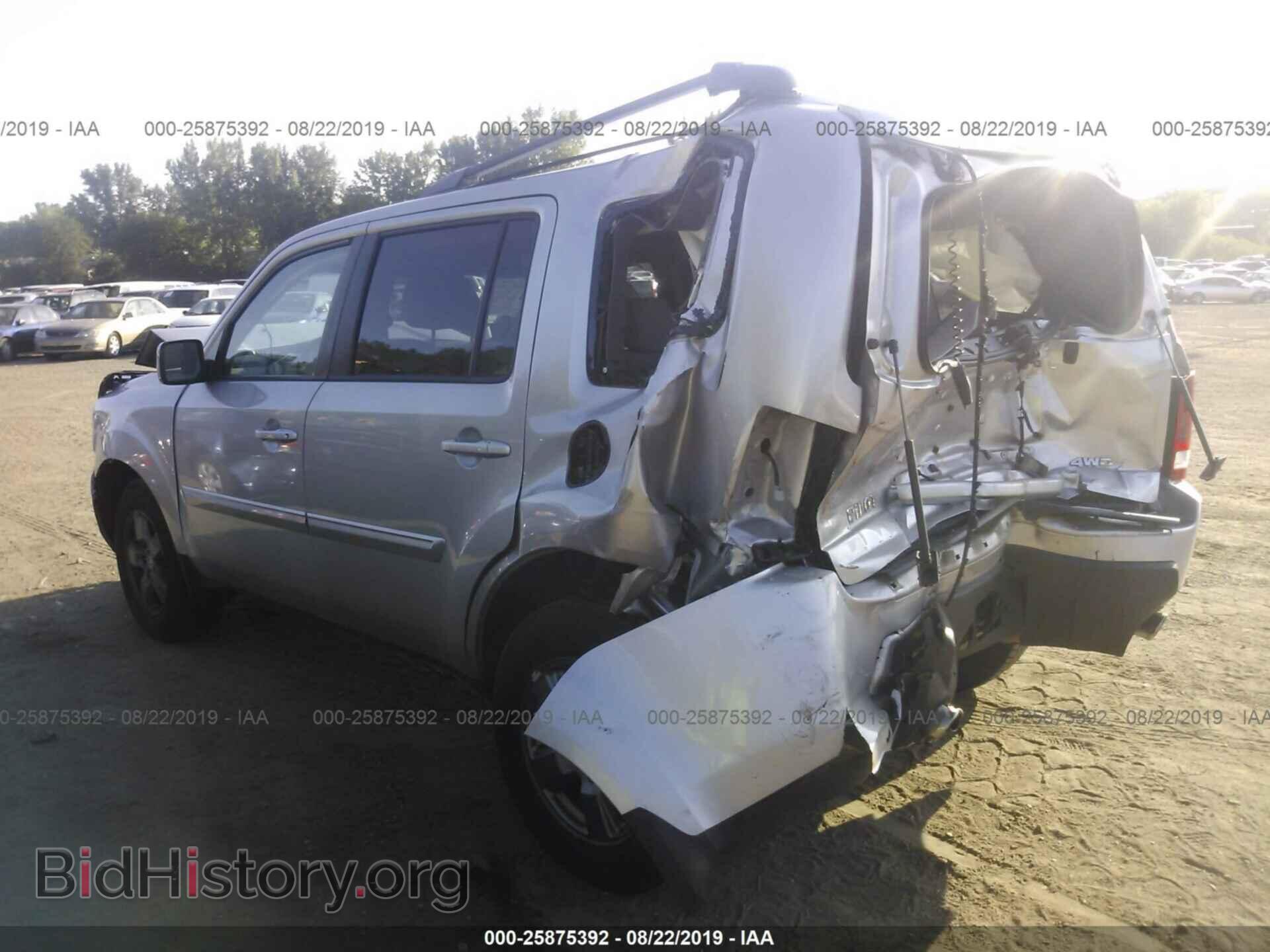 2011 HONDA PILOT - VIN: 5FNYF4H49BB016489 - Фото 3