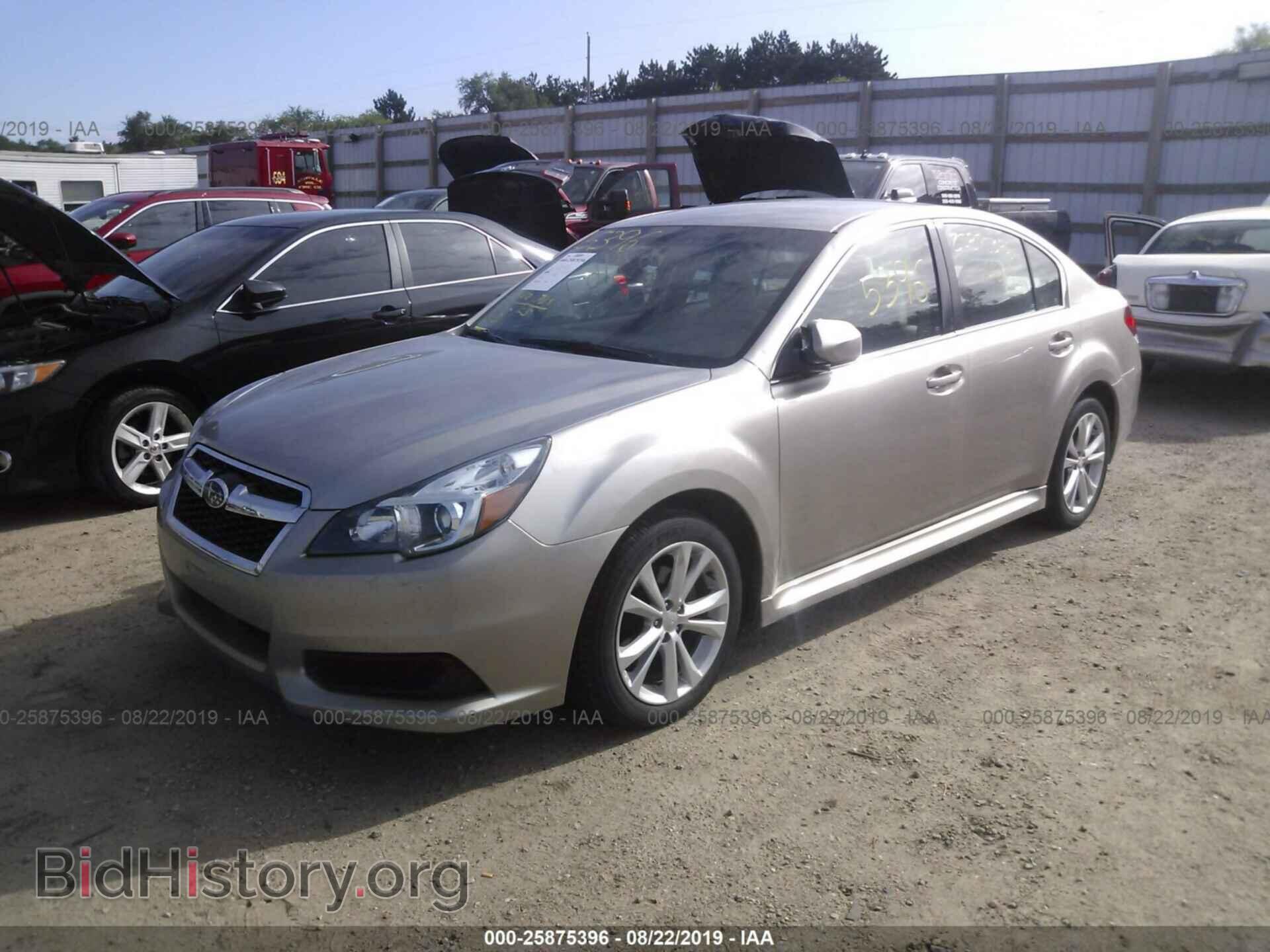 2014 SUBARU LEGACY - VIN: 4S3BMBC62E3037596 - Фото 2