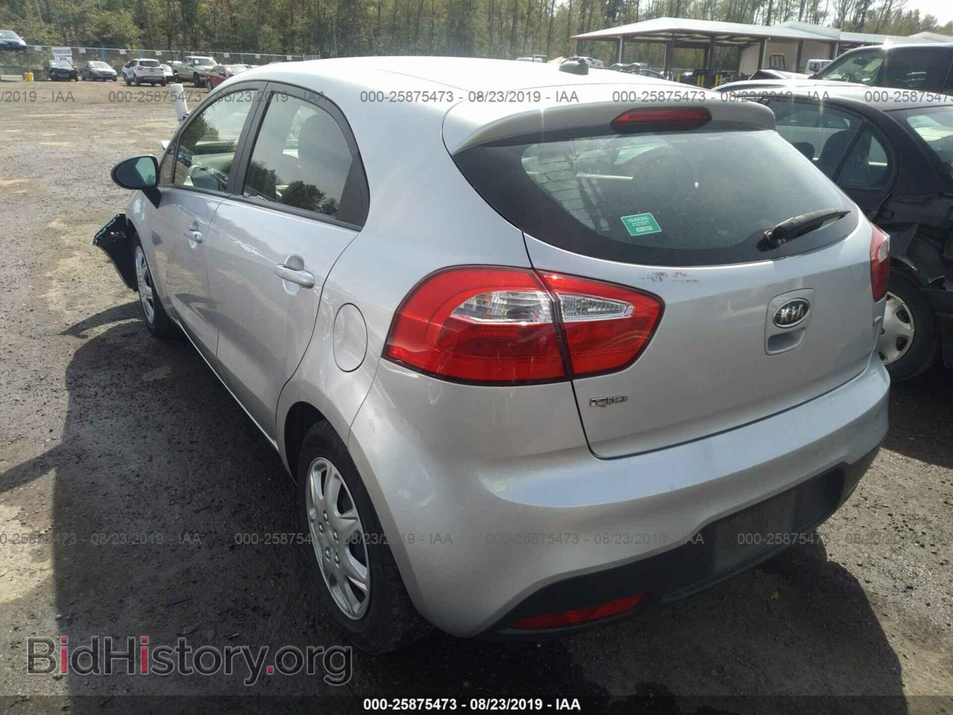 2013 KIA RIO - VIN: KNADM5A38D6111049 - Фото 3