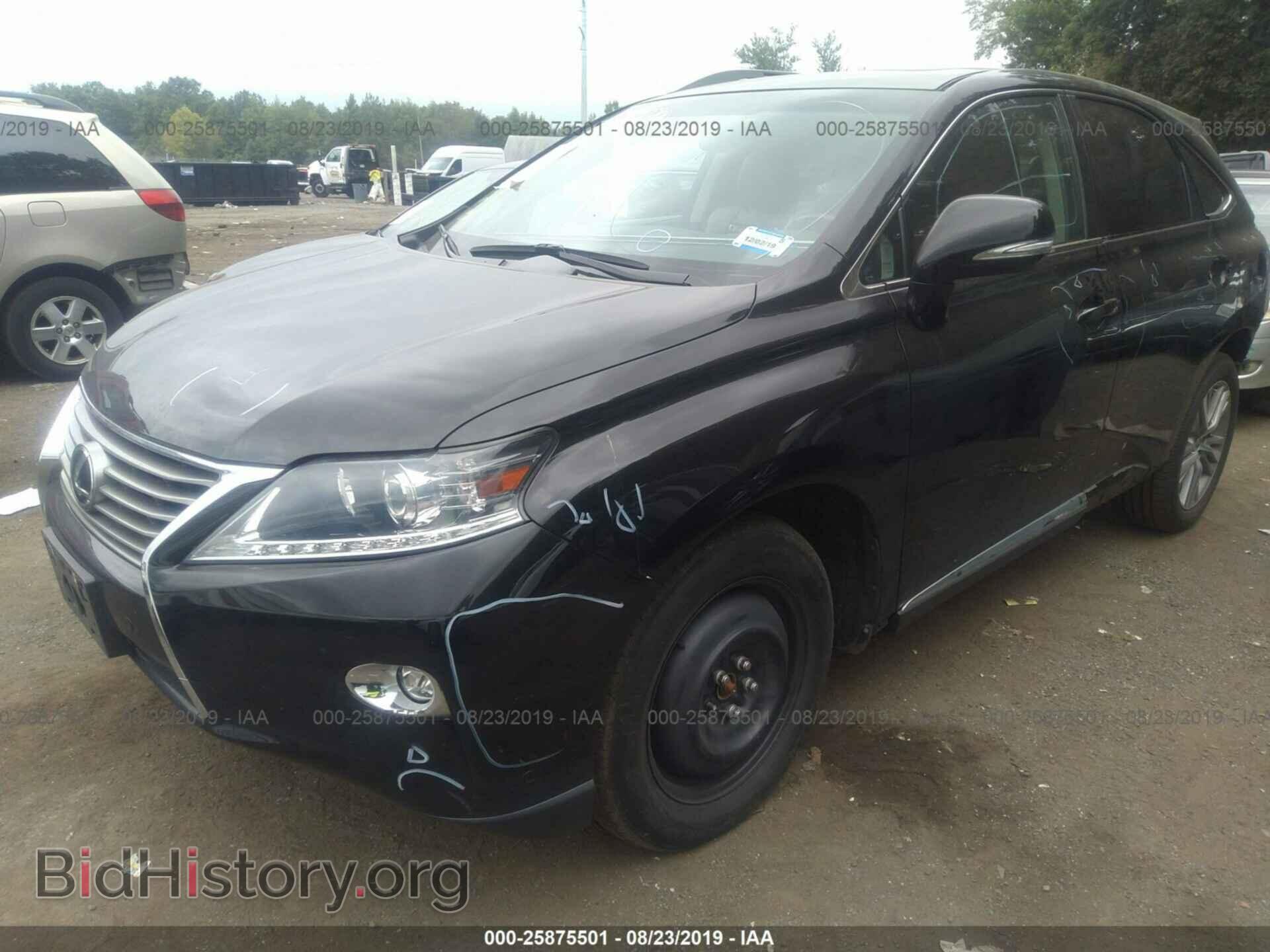 2015 LEXUS RX - VIN: 2T2BK1BA1FC313194 - Фото 2