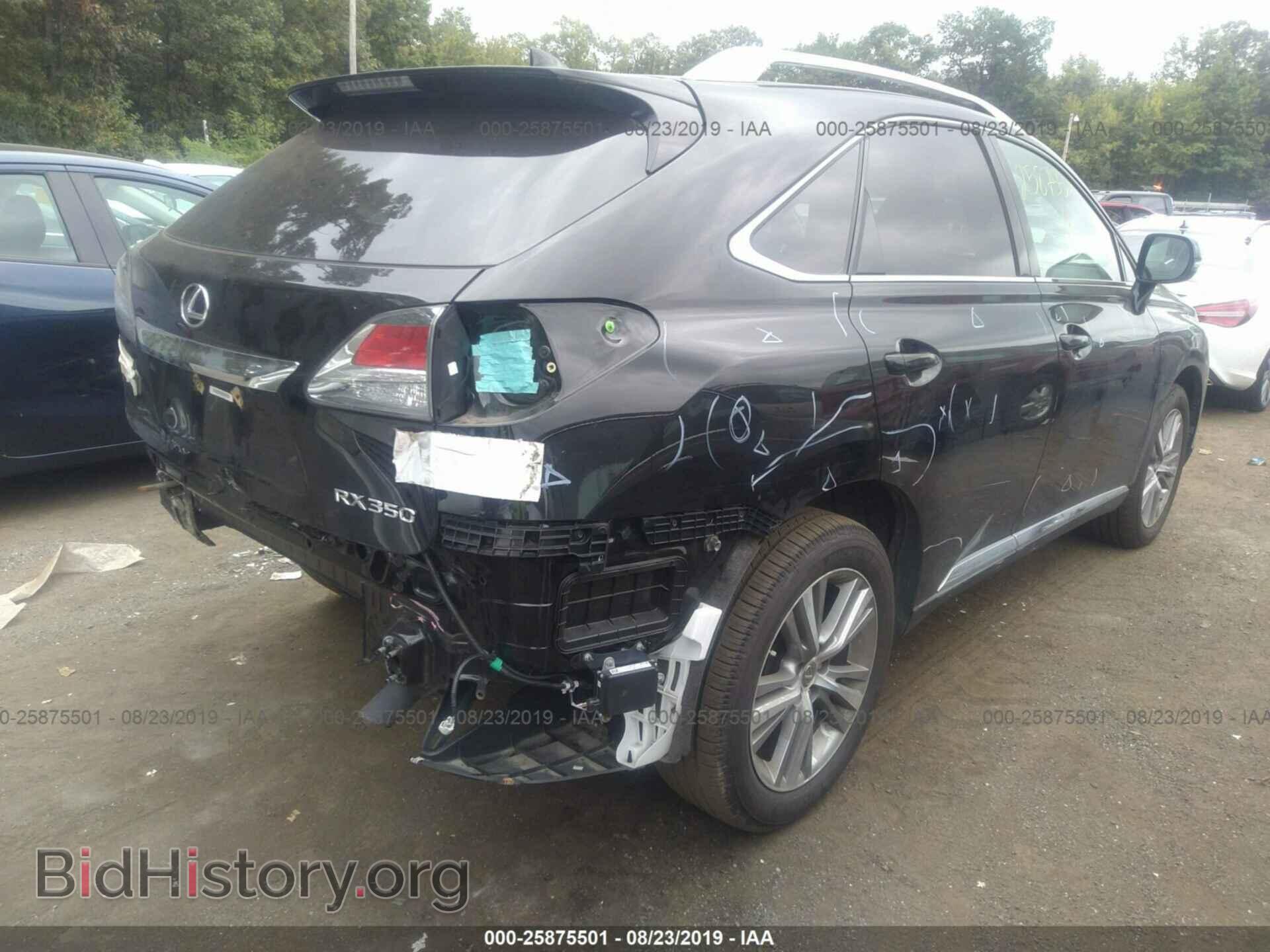 2015 LEXUS RX - VIN: 2T2BK1BA1FC313194 - Фото 4