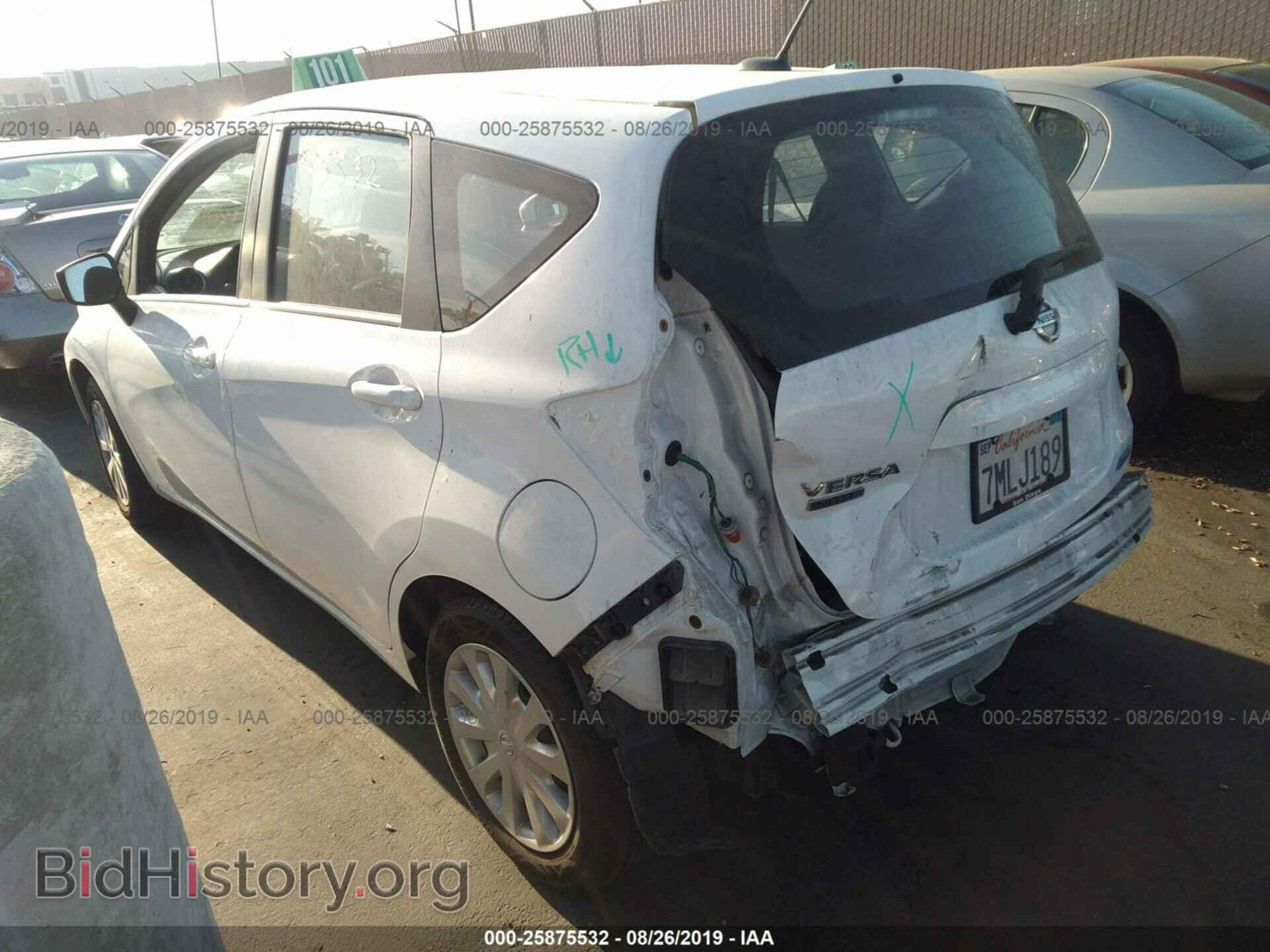 2016 NISSAN VERSA NOTE - VIN: 3N1CE2CP0GL357696 - Фото 3