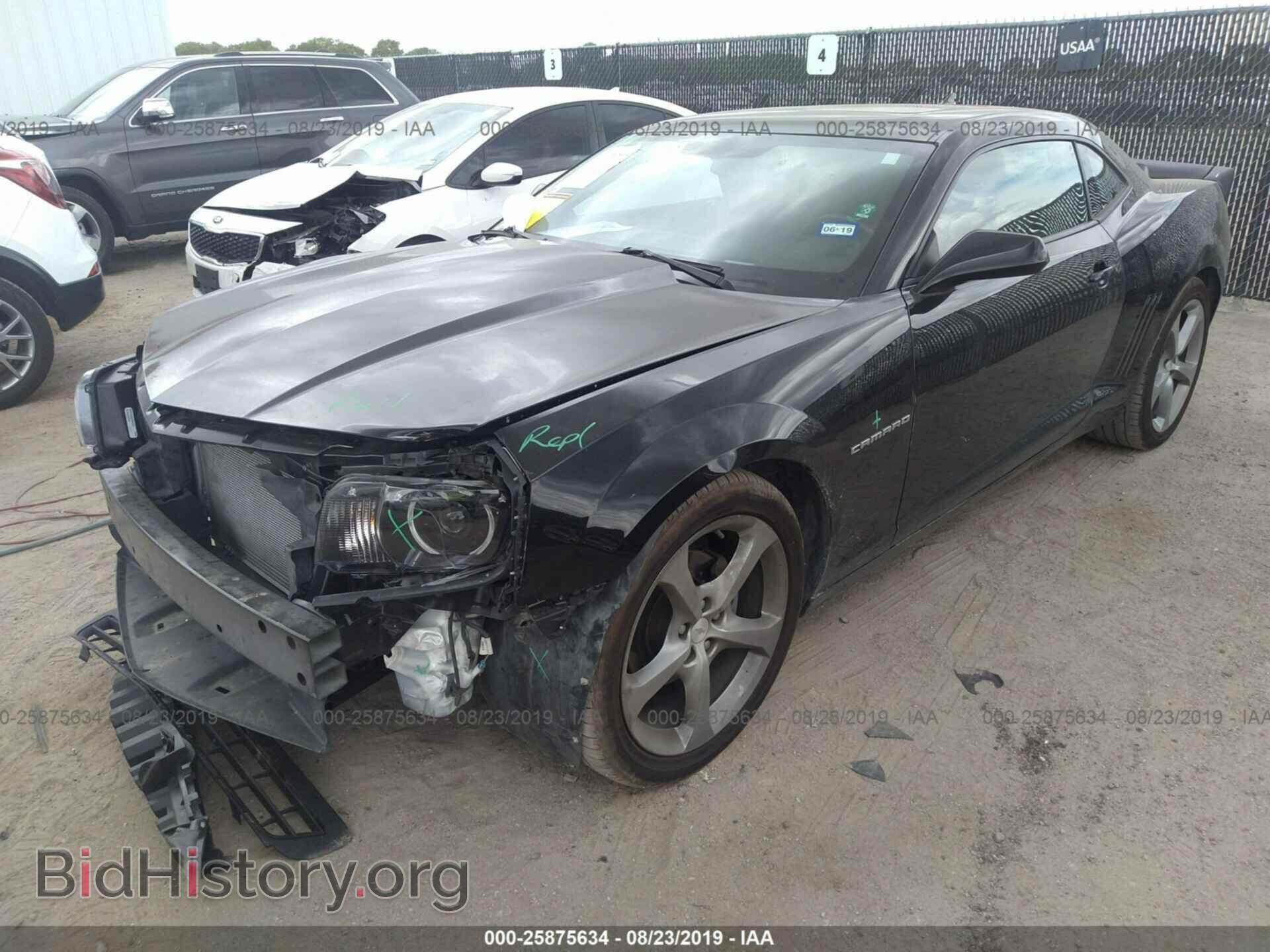2013 CHEVROLET CAMARO - VIN: 2G1FC1E37D9234103 - Фото 2