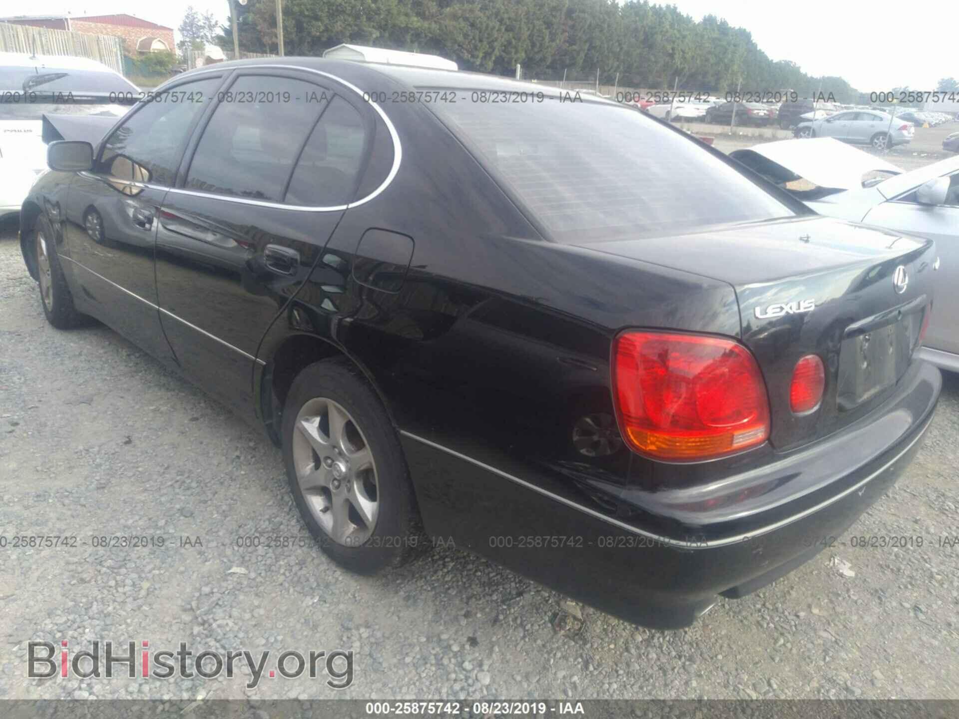 2002 LEXUS GS - VIN: JT8BD69S720161189 - Фото 3