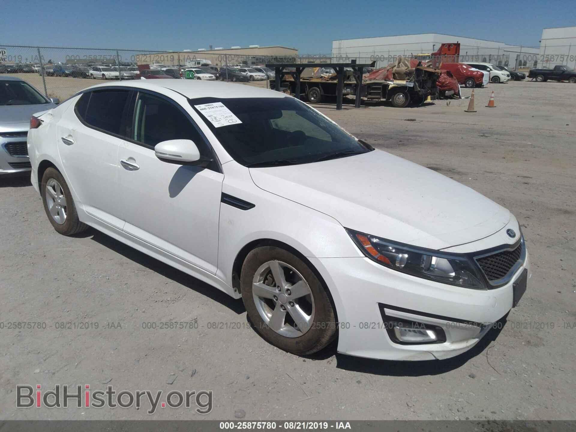 Фотография KNAGM4A77E5478932 - KIA OPTIMA 2014