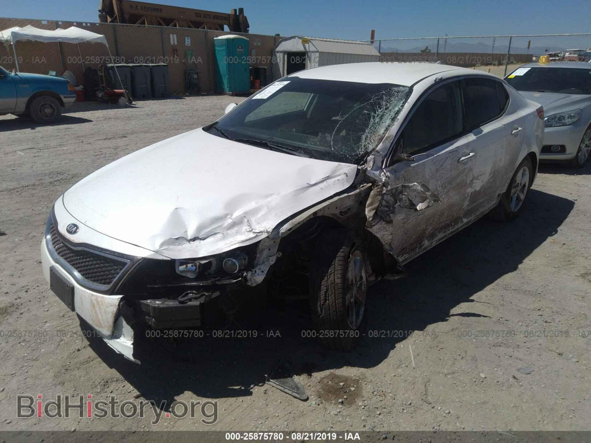 2014 KIA OPTIMA - VIN: KNAGM4A77E5478932 - Photo 2