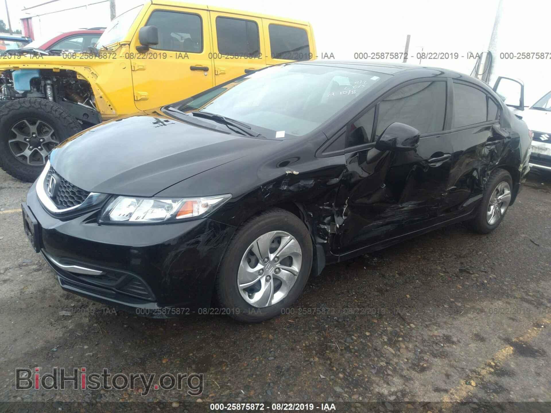2013 HONDA CIVIC - VIN: 2HGFB2F56DH552866 - Фото 2