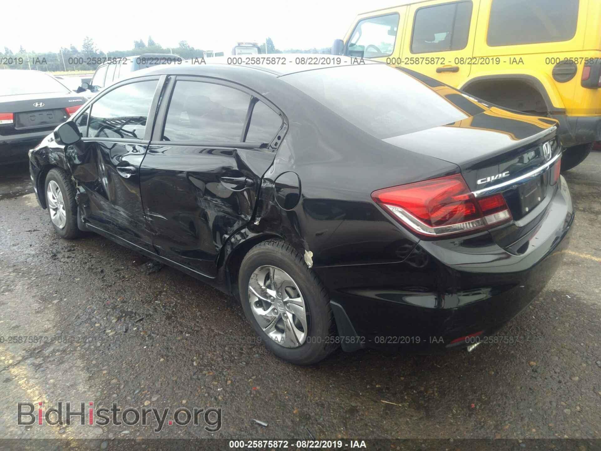 2013 HONDA CIVIC - VIN: 2HGFB2F56DH552866 - Фото 3