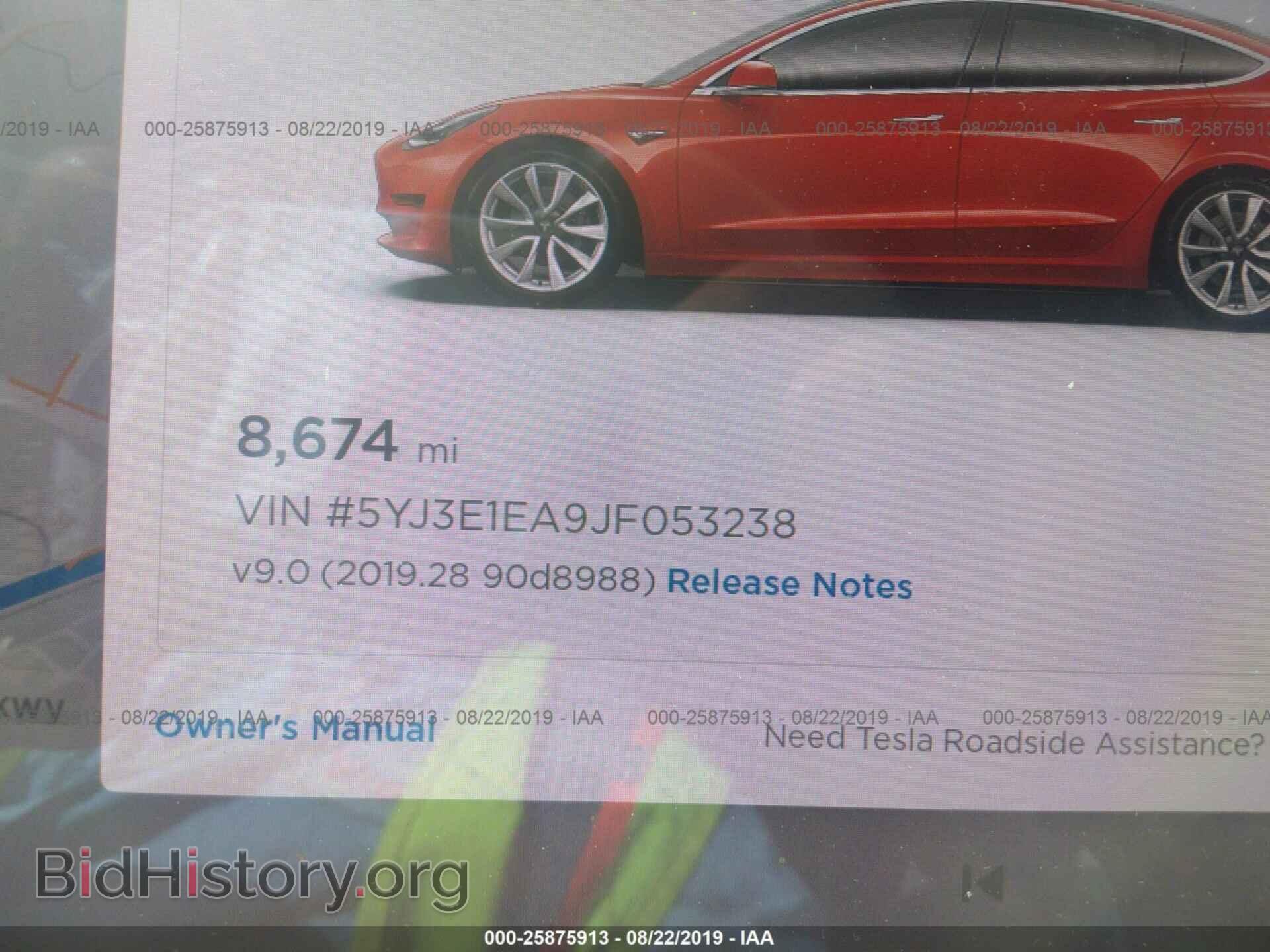 2018 TESLA MODEL 3 - VIN: 5YJ3E1EA9JF053238 - Photo 9