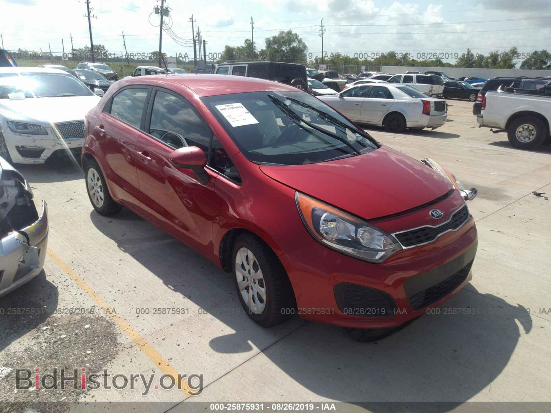 Photo KNADN5A34E6356042 - KIA RIO 2014