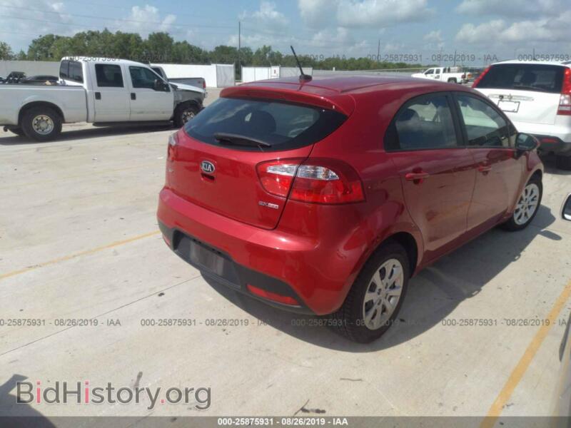 2014 Kia RIO (VIN KNADN5A34E6356042) — фото 4 из 10