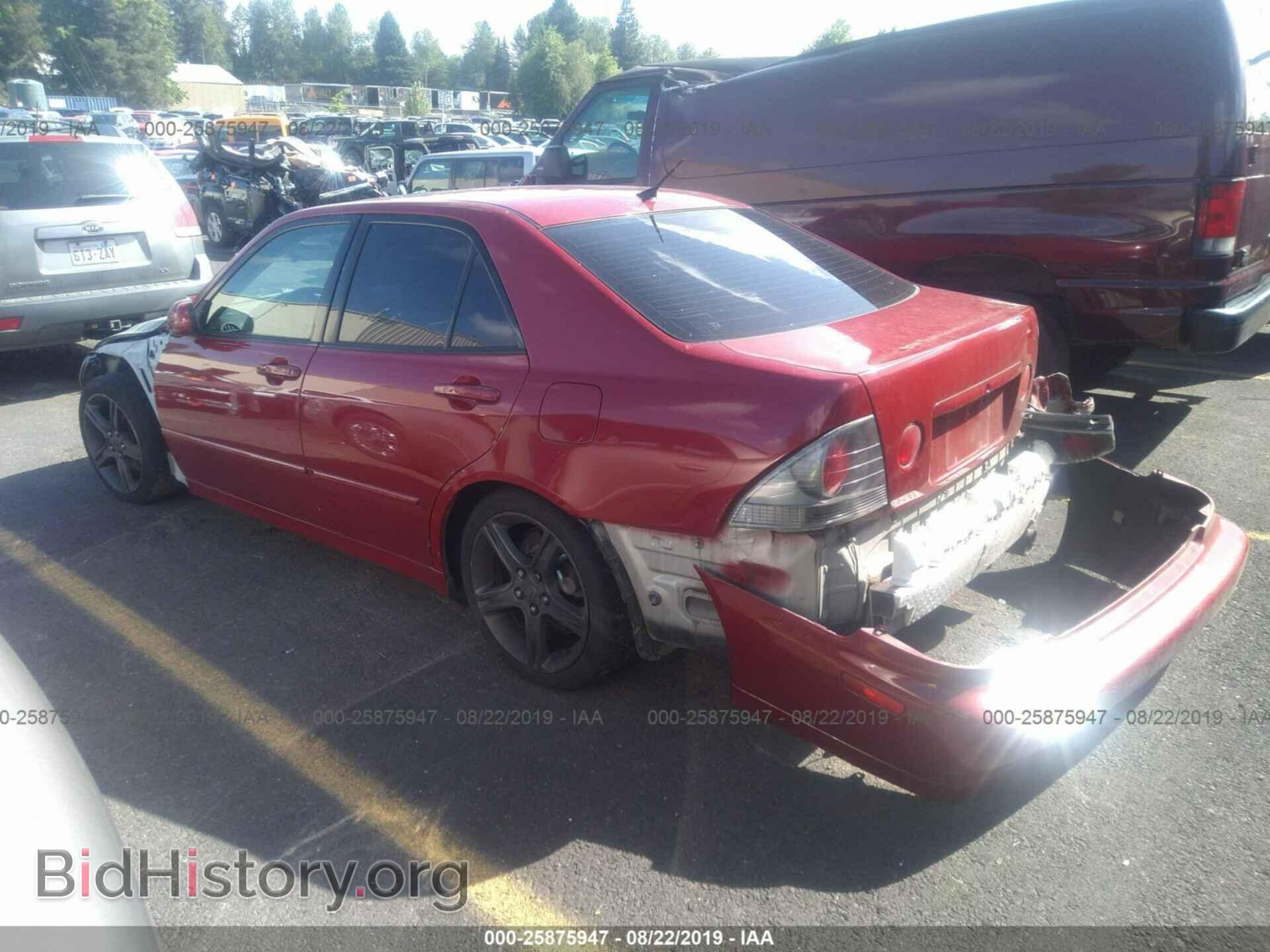 2002 LEXUS IS - VIN: JTHBD192420059674 - Фото 3