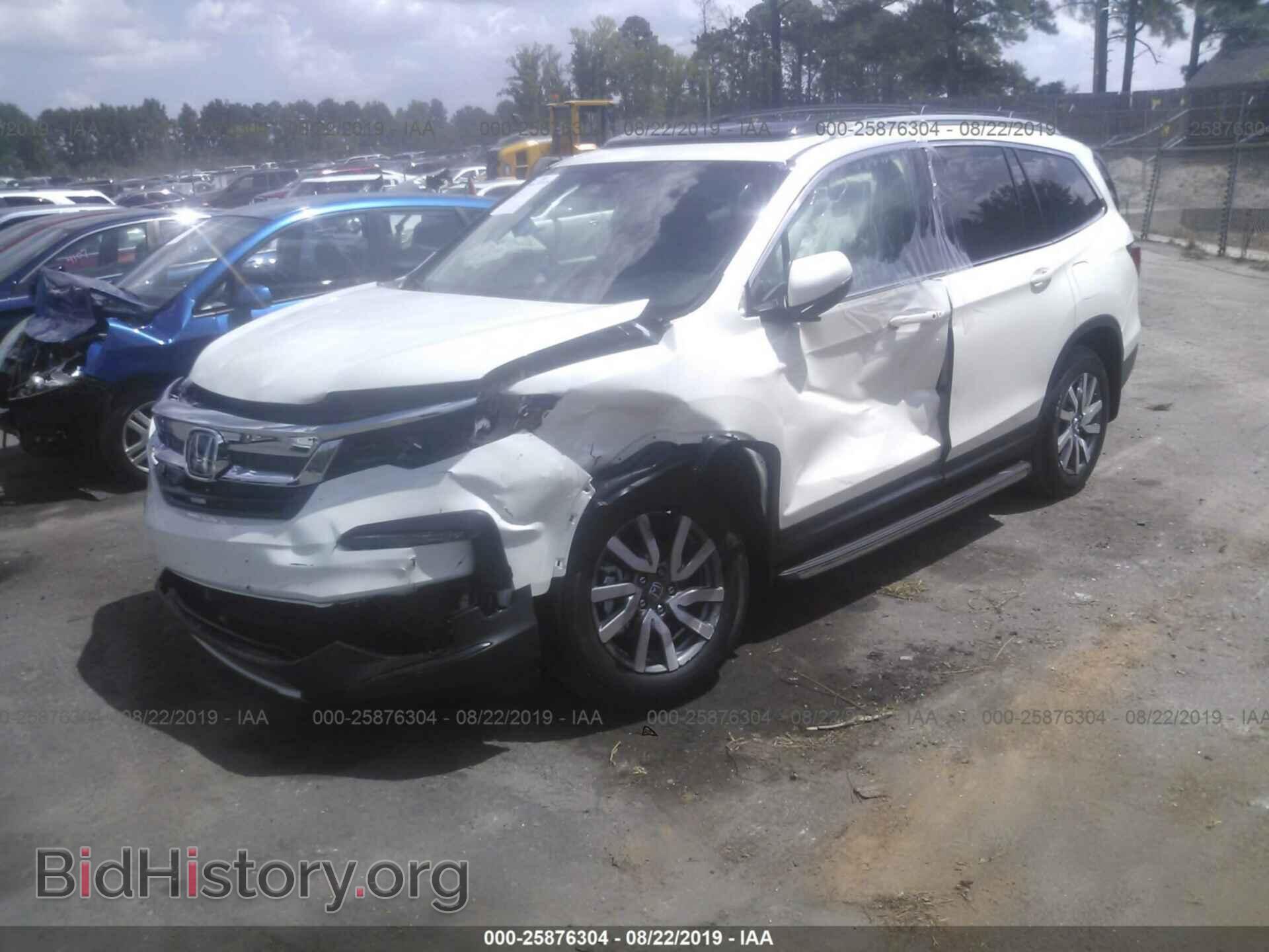 2019 HONDA PILOT - VIN: 5FNYF5H54KB038110 - Фото 2