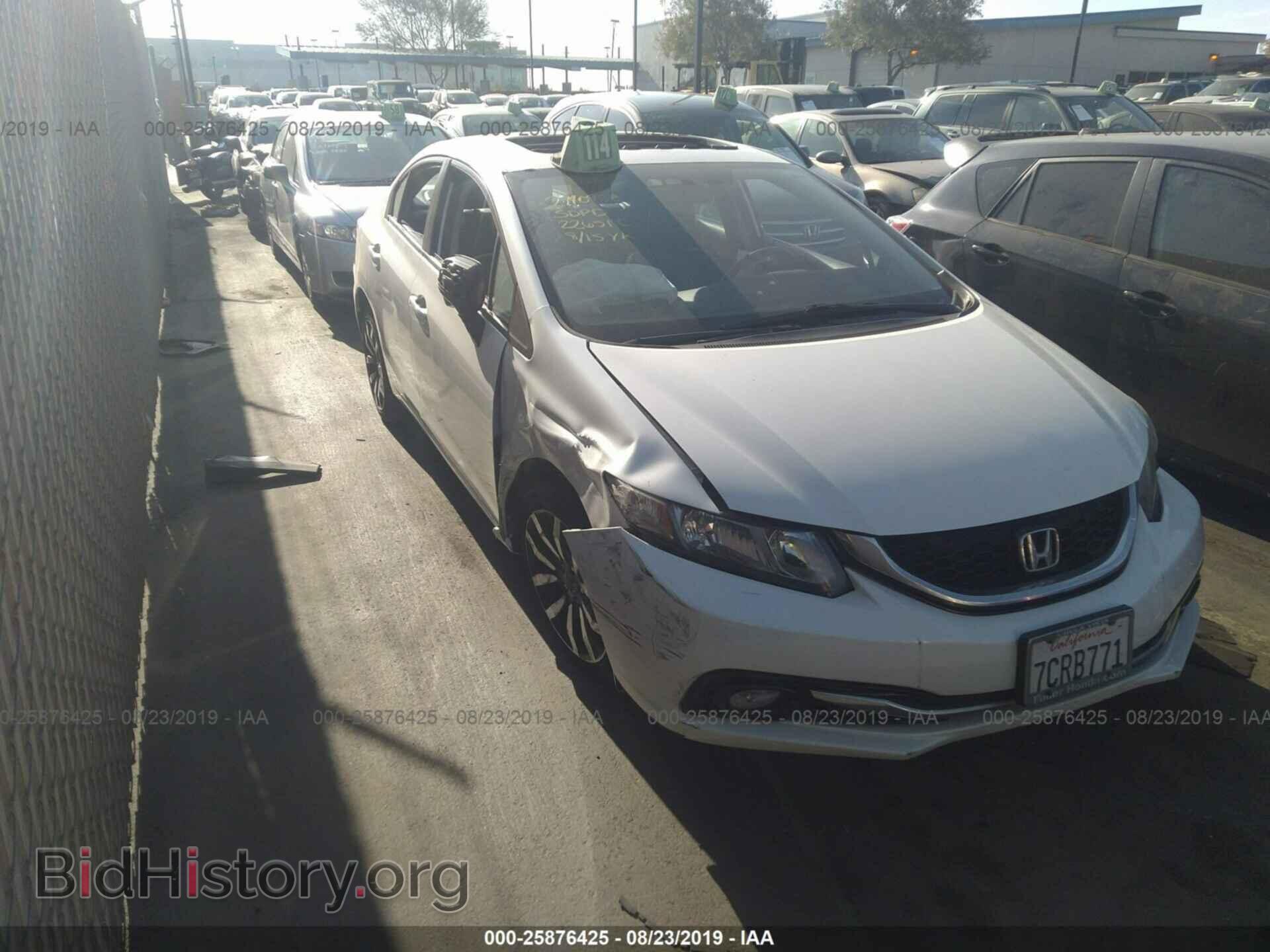 Фотография 19XFB2F93EE224576 - HONDA CIVIC 2014
