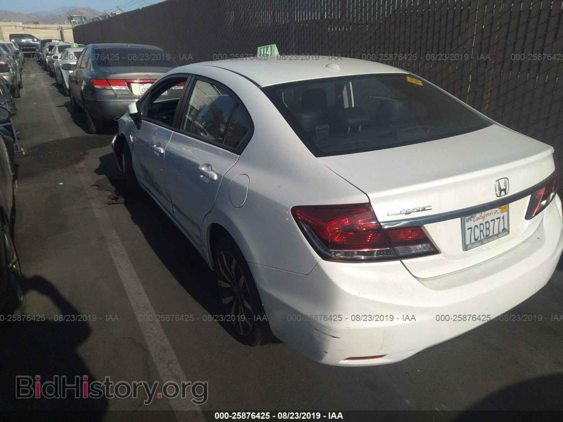 2014 HONDA CIVIC - VIN: 19XFB2F93EE224576 - Фото 3