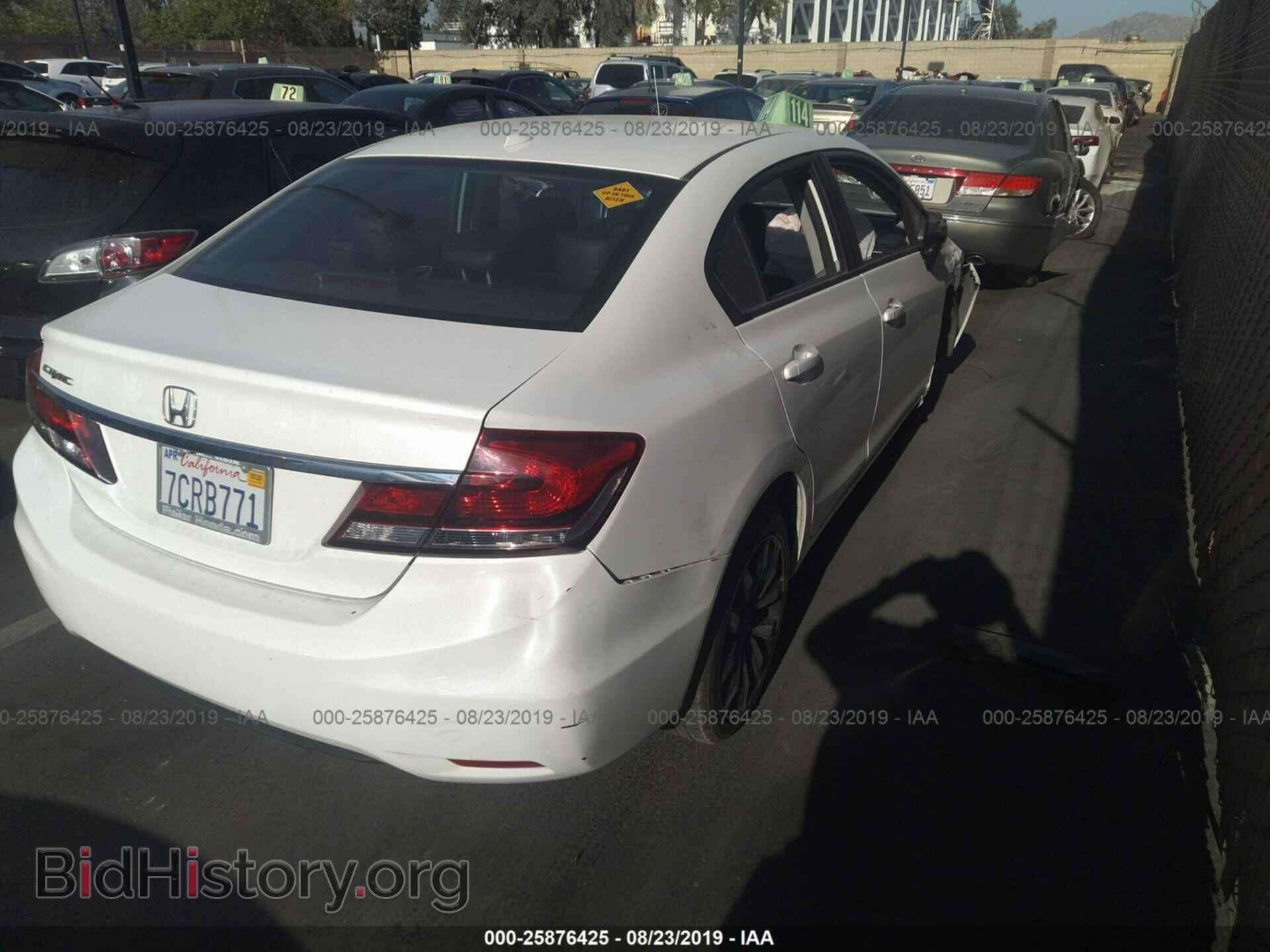 2014 HONDA CIVIC - VIN: 19XFB2F93EE224576 - Фото 4