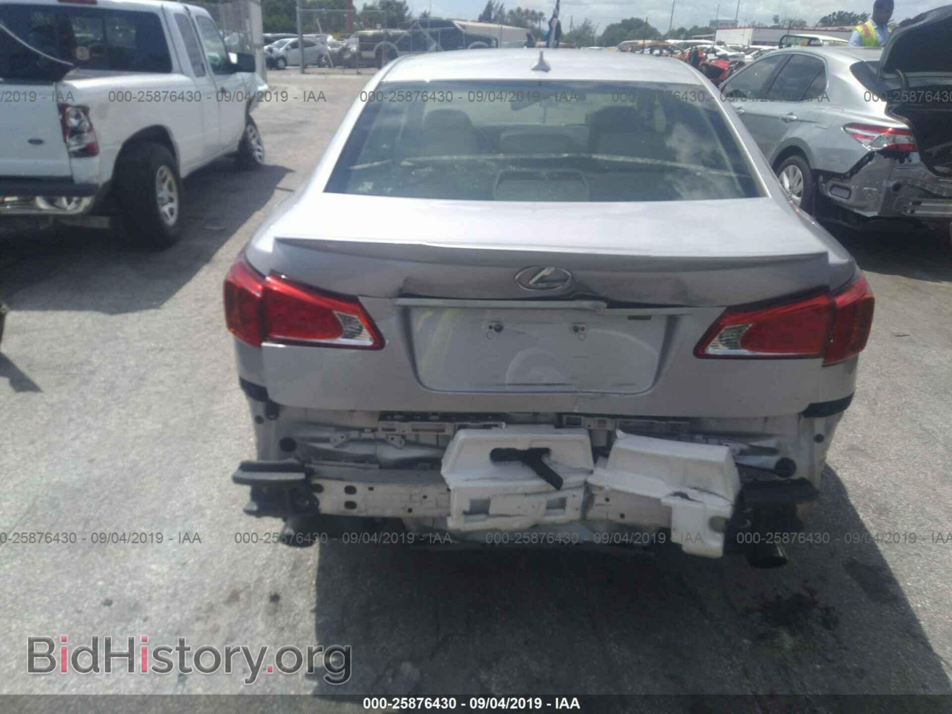 2010 LEXUS IS - VIN: JTHBF5C2XA5118559 - Фото 6