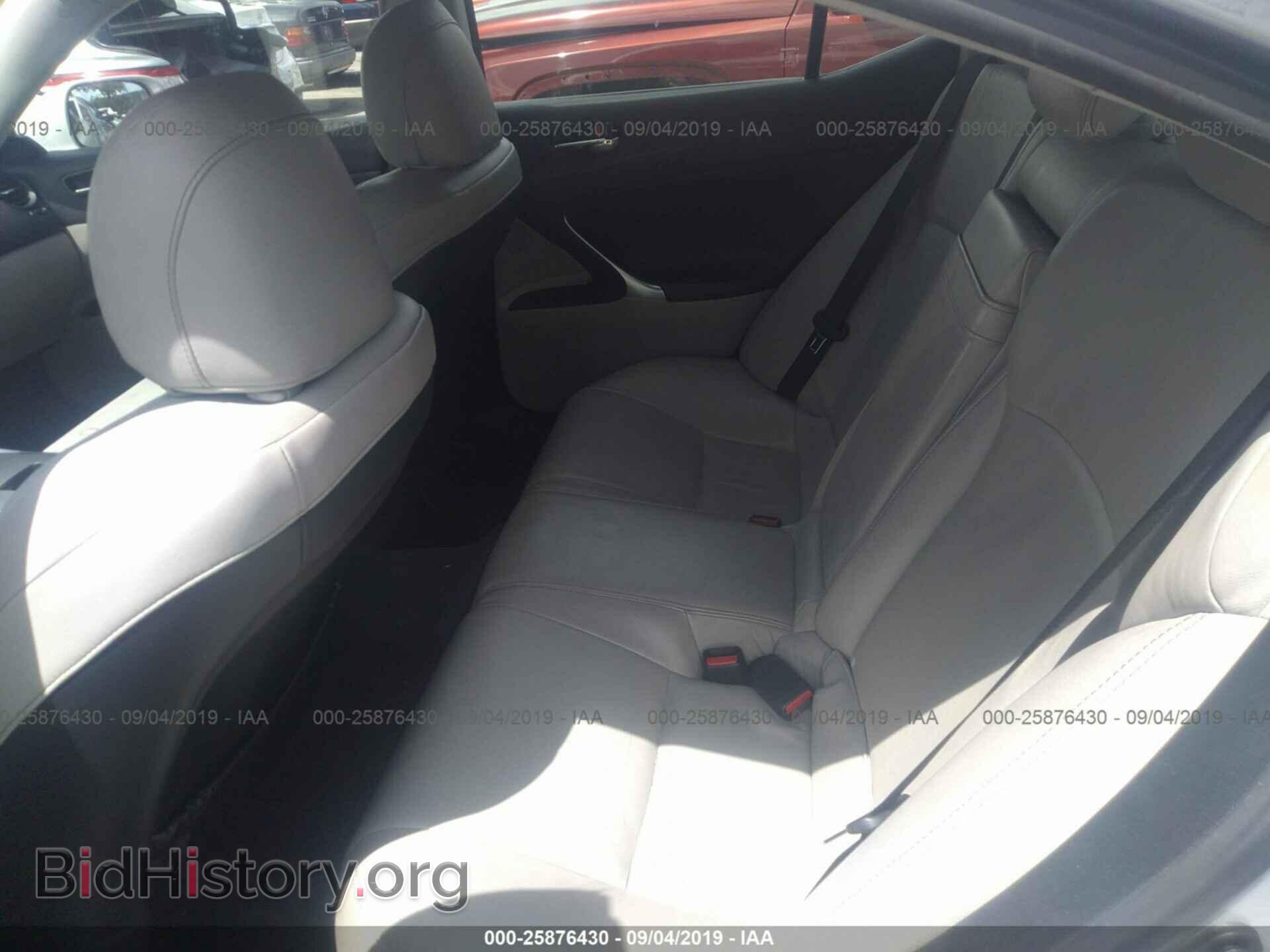 2010 LEXUS IS - VIN: JTHBF5C2XA5118559 - Фото 8