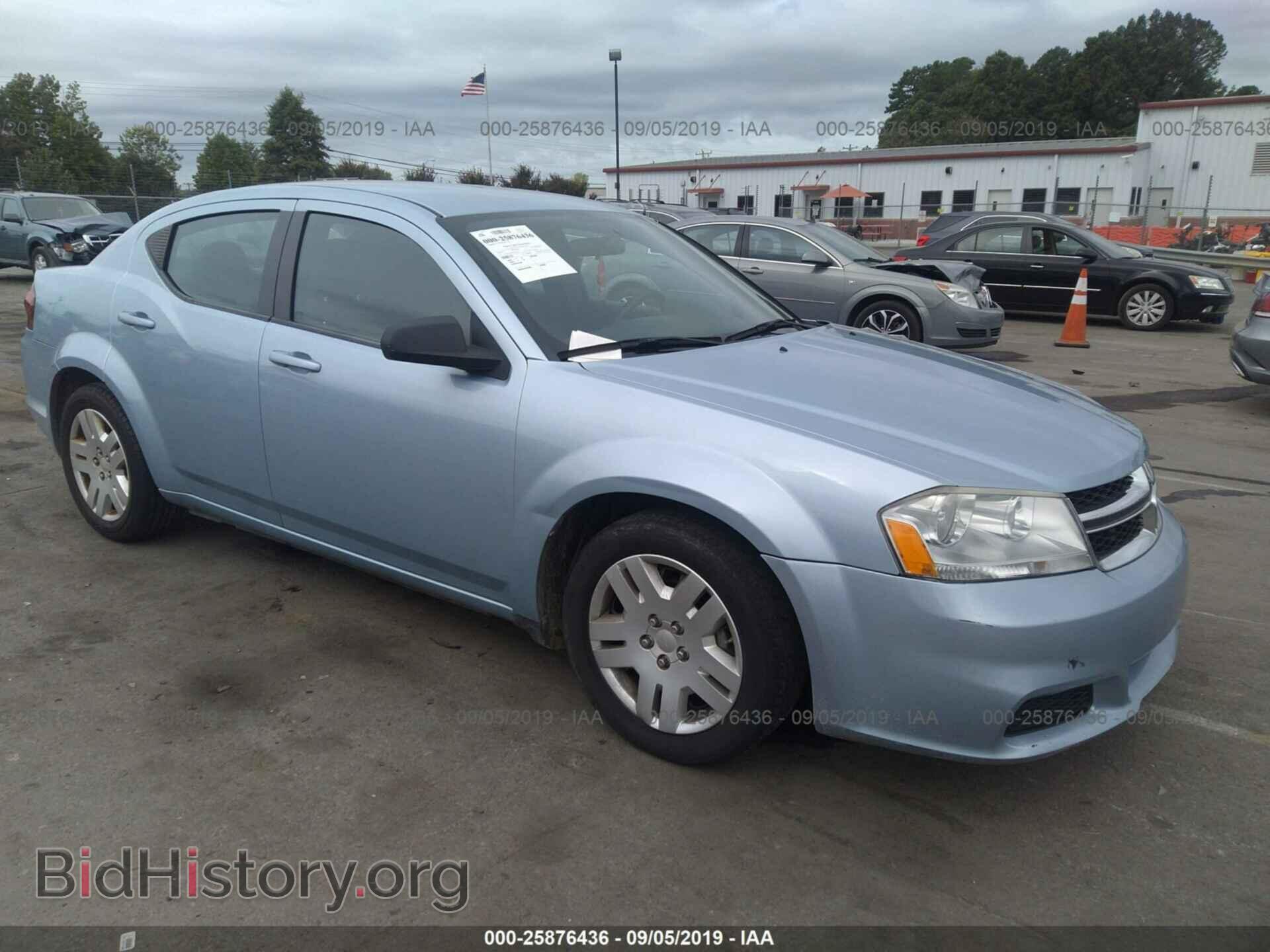 Photo 1C3CDZAB9DN752721 - DODGE AVENGER 2013