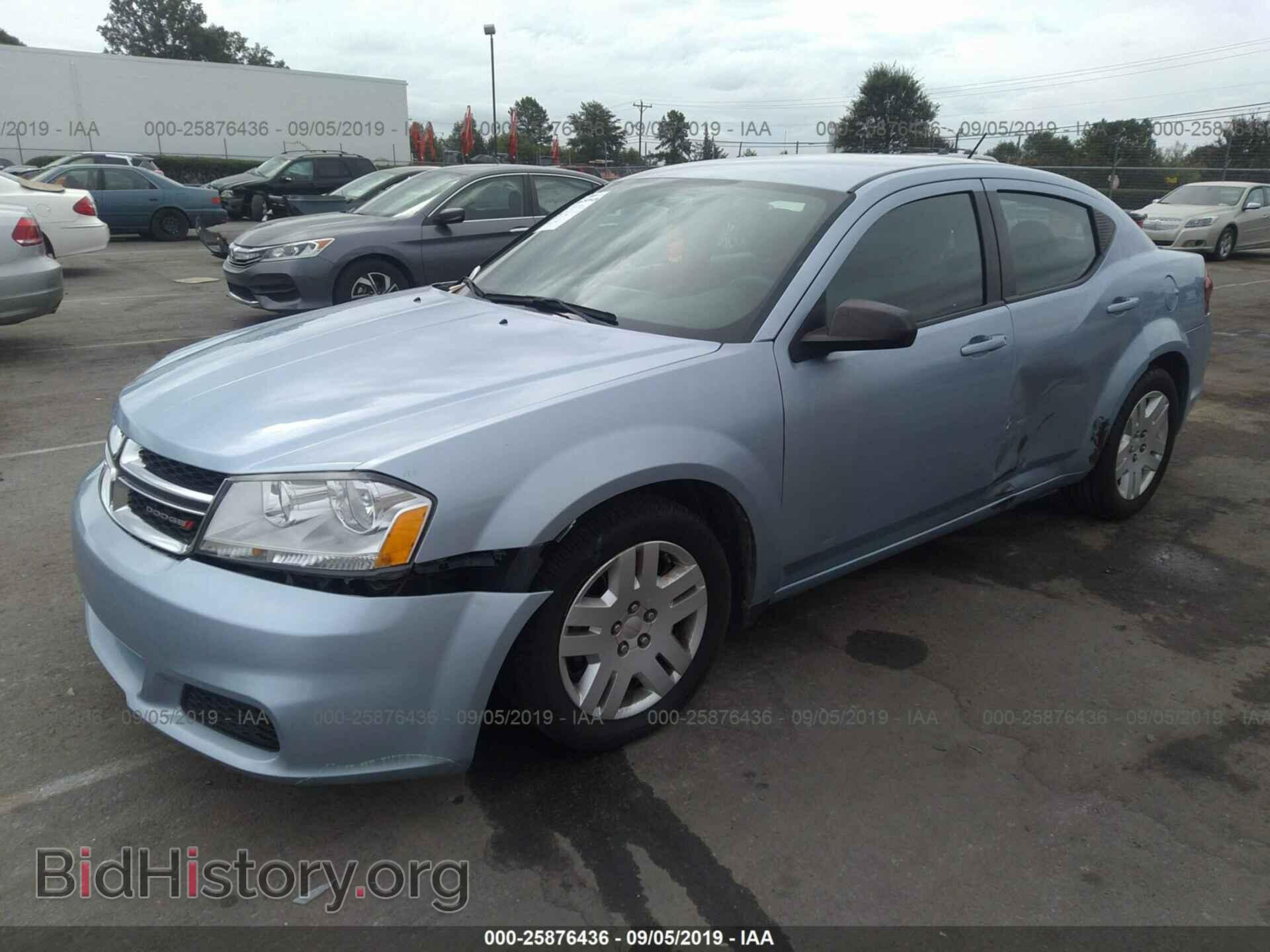 2013 DODGE AVENGER - VIN: 1C3CDZAB9DN752721 - Photo 2