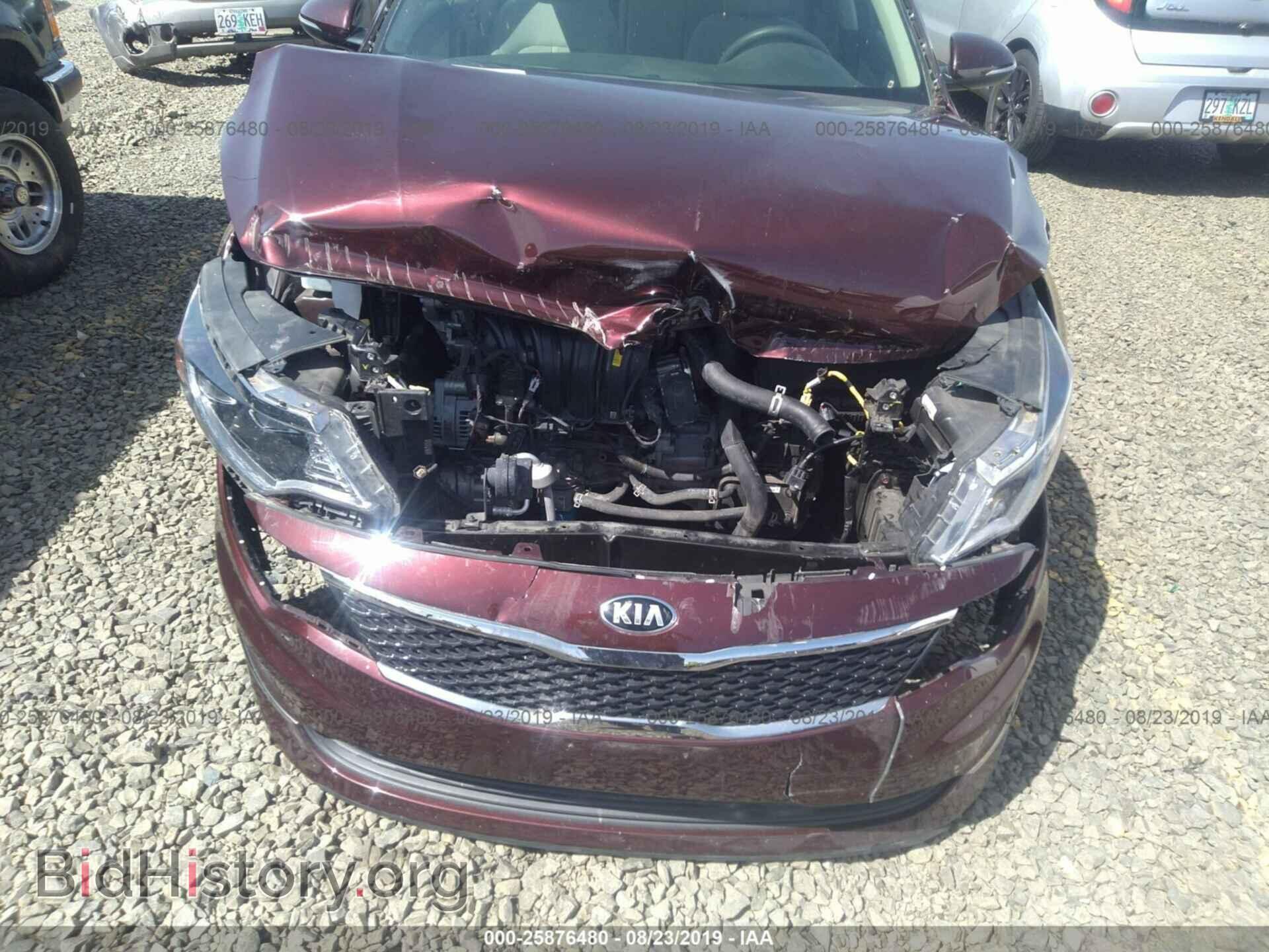 2016 KIA OPTIMA - VIN: 5XXGT4L30GG108565 - Photo 6