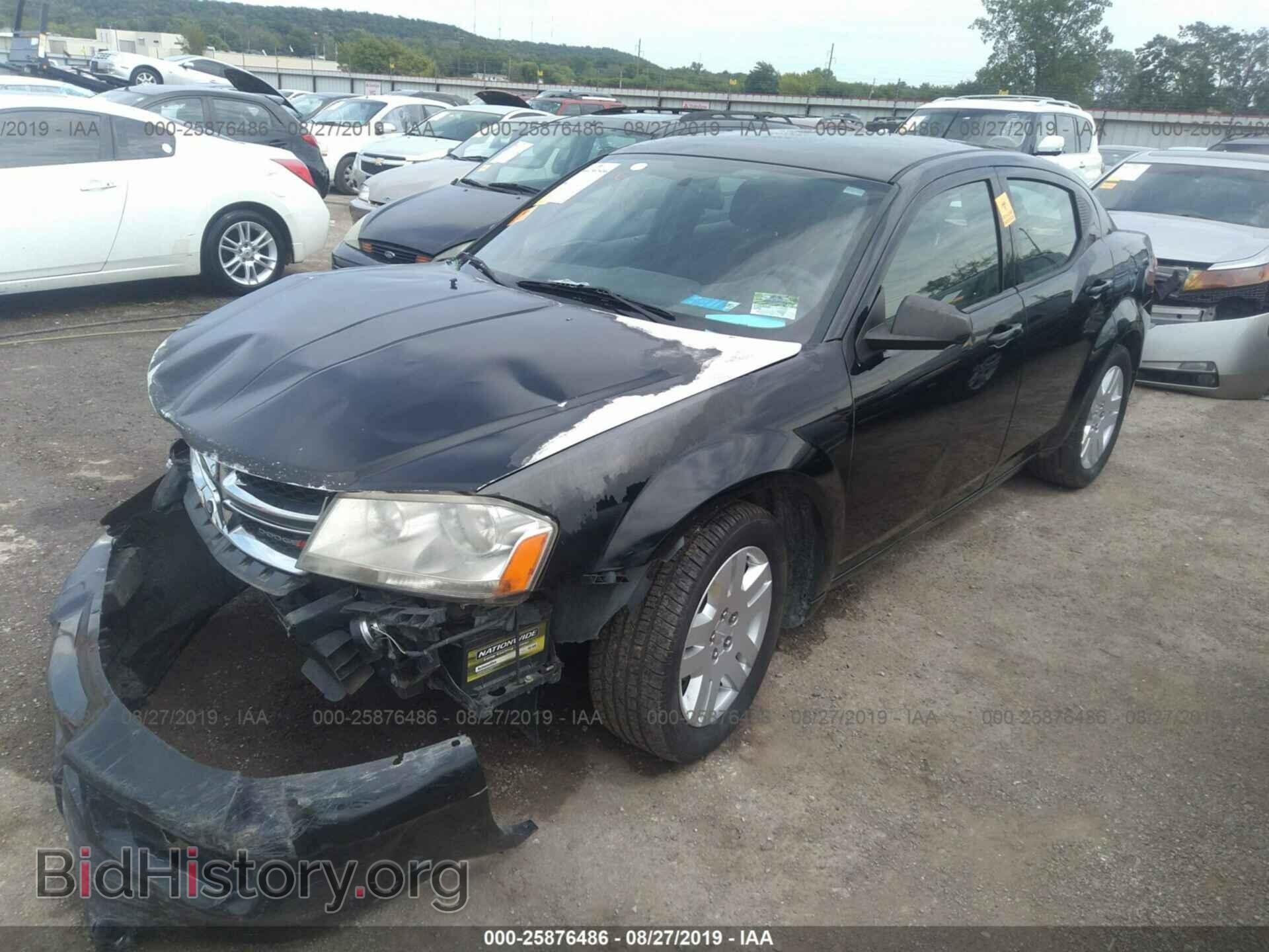 2012 DODGE AVENGER - VIN: 1C3CDZAB2CN275273 - Фото 2