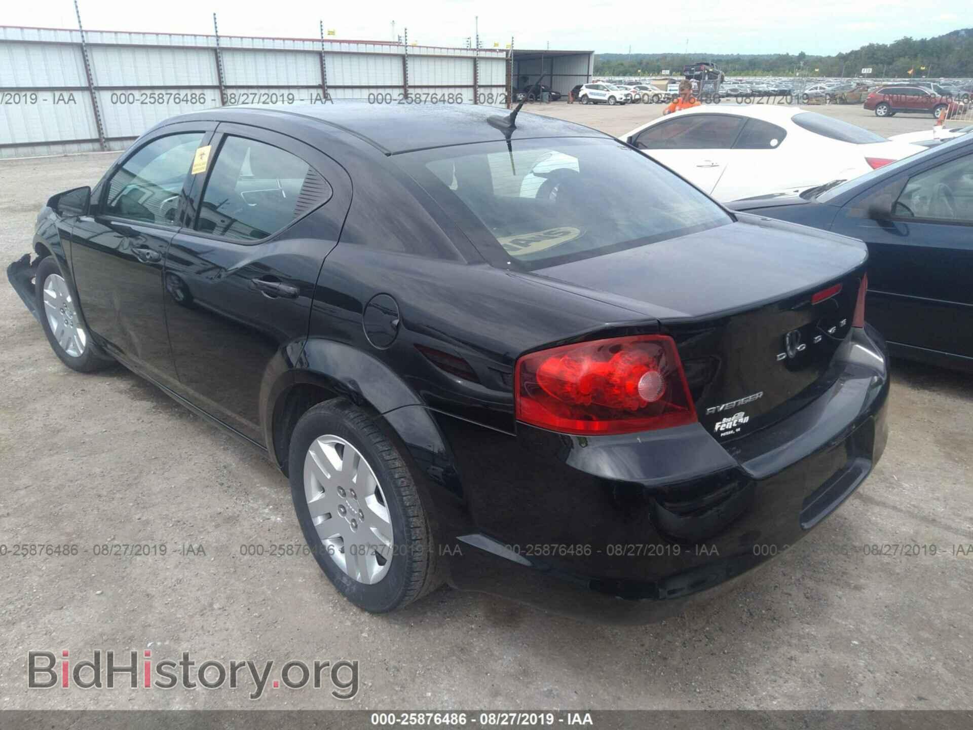 2012 DODGE AVENGER - VIN: 1C3CDZAB2CN275273 - Фото 3