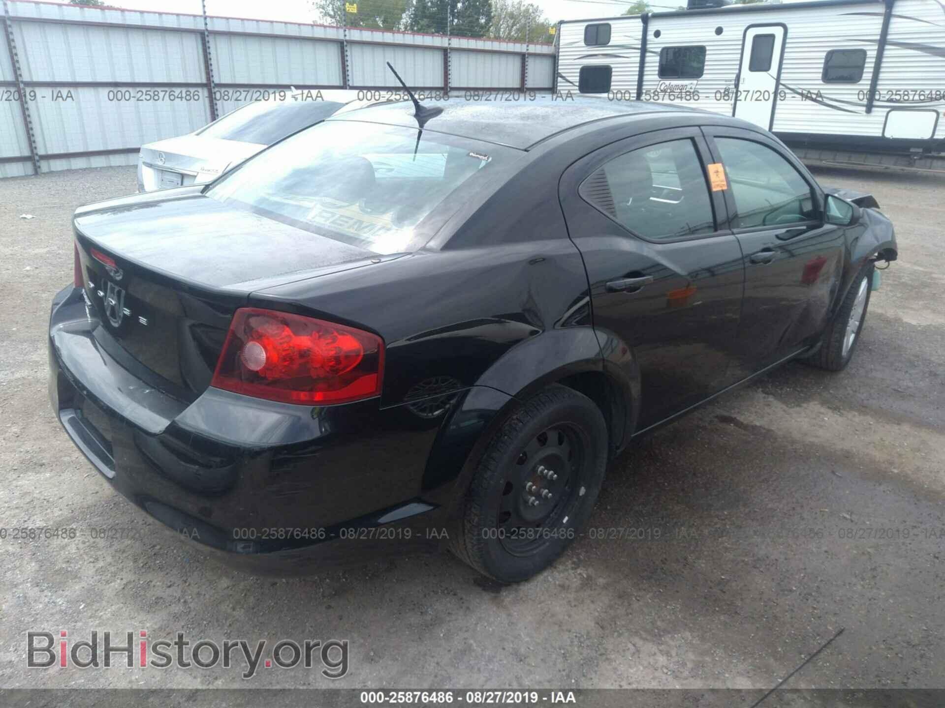 2012 DODGE AVENGER - VIN: 1C3CDZAB2CN275273 - Фото 4