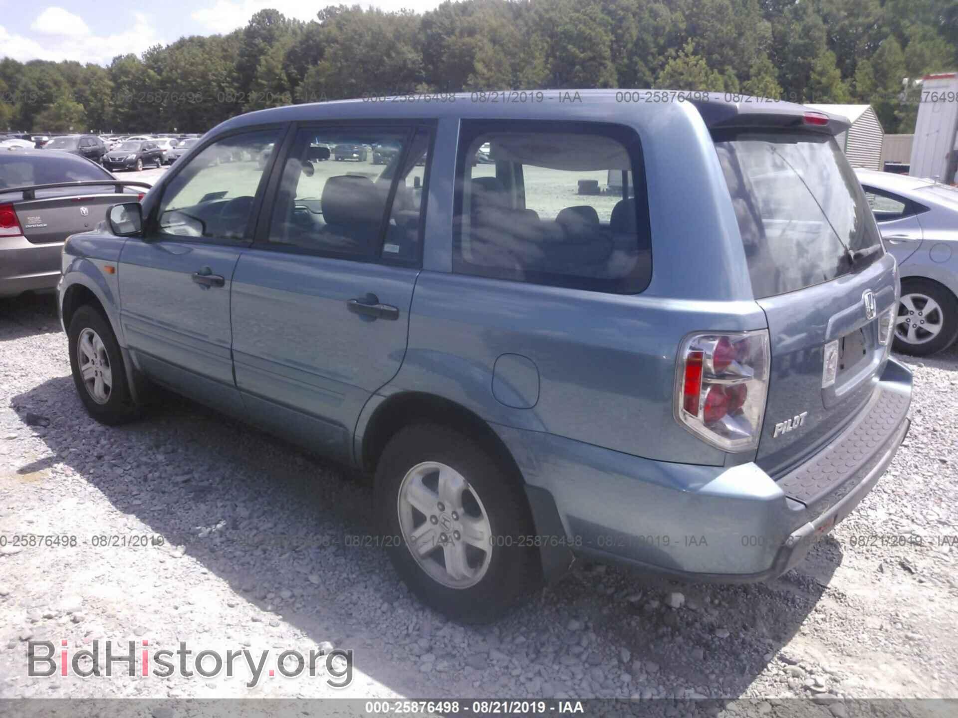 2006 HONDA PILOT - VIN: 5FNYF28116B045727 - Фото 3