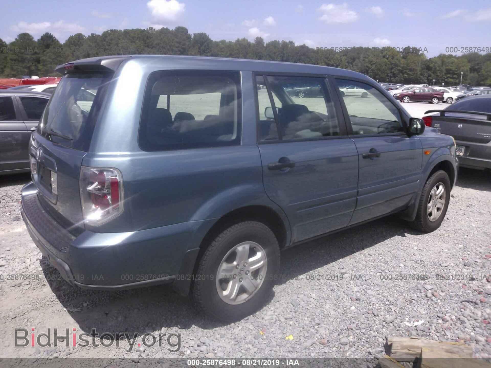 2006 HONDA PILOT - VIN: 5FNYF28116B045727 - Фото 4
