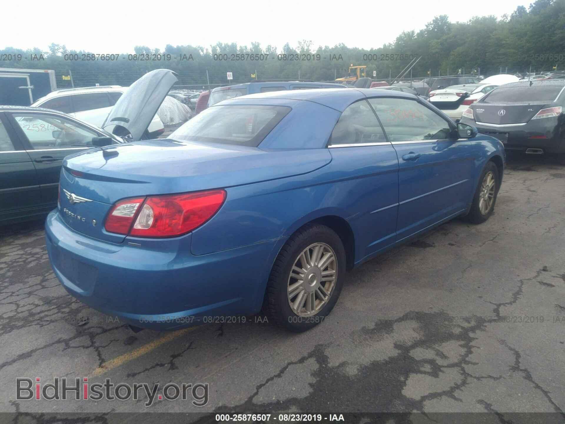 2008 CHRYSLER SEBRING - VIN: 1C3LC55R68N255490 - Фото 4