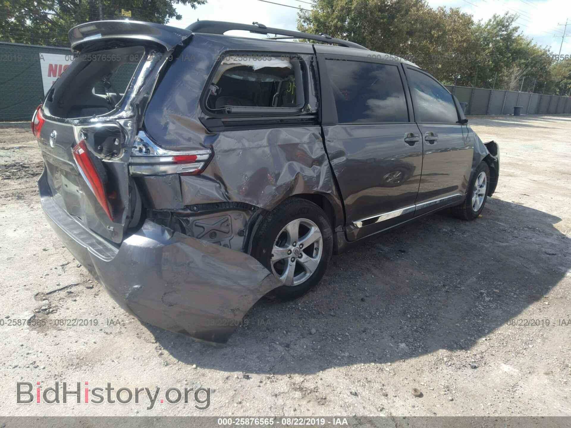 2015 TOYOTA SIENNA - VIN: 5TDKK3DC2FS659406 - Фото 4