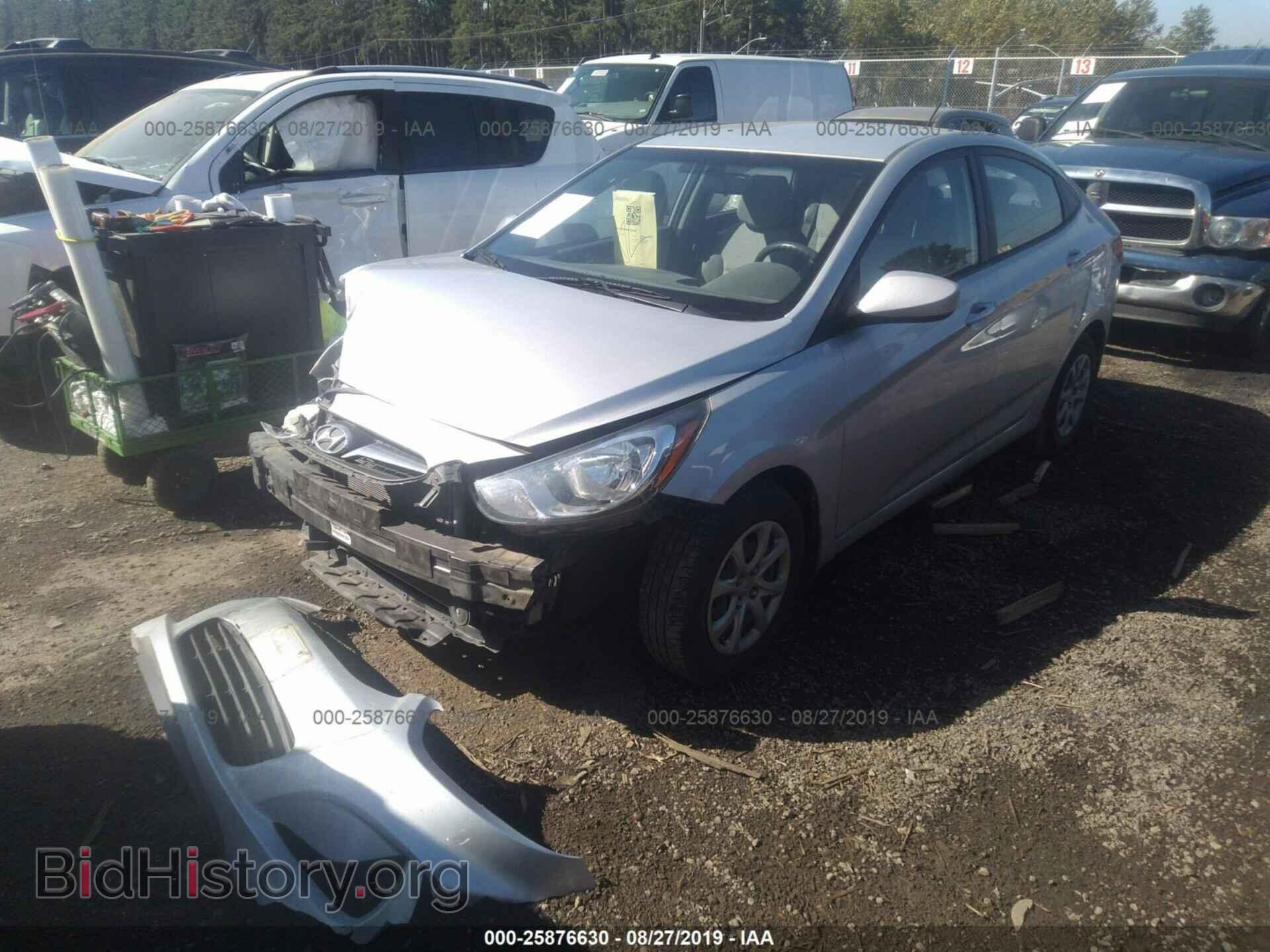 2013 HYUNDAI ACCENT - VIN: KMHCT4AE8DU577200 - Фото 2