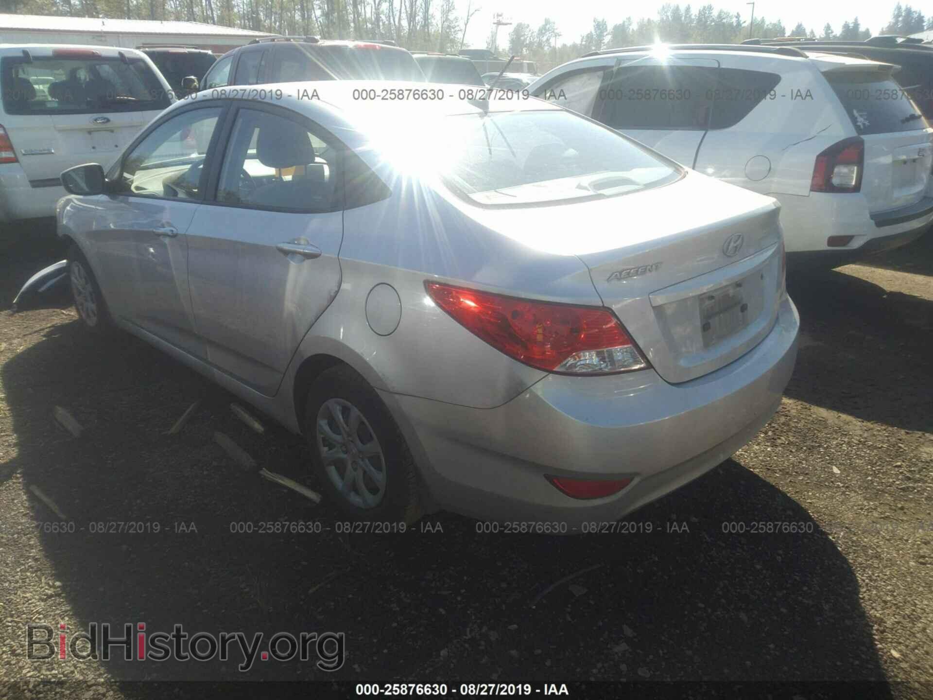 2013 HYUNDAI ACCENT - VIN: KMHCT4AE8DU577200 - Фото 3