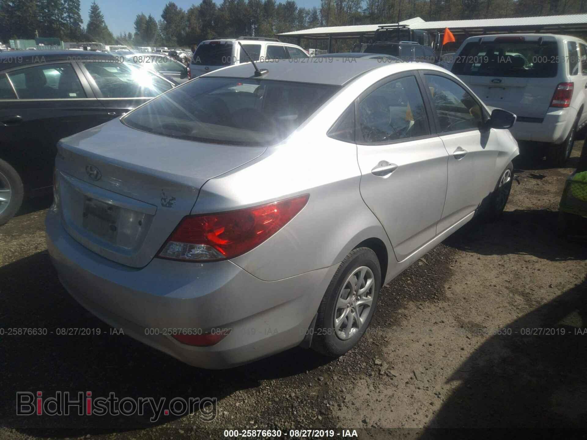 2013 HYUNDAI ACCENT - VIN: KMHCT4AE8DU577200 - Фото 4