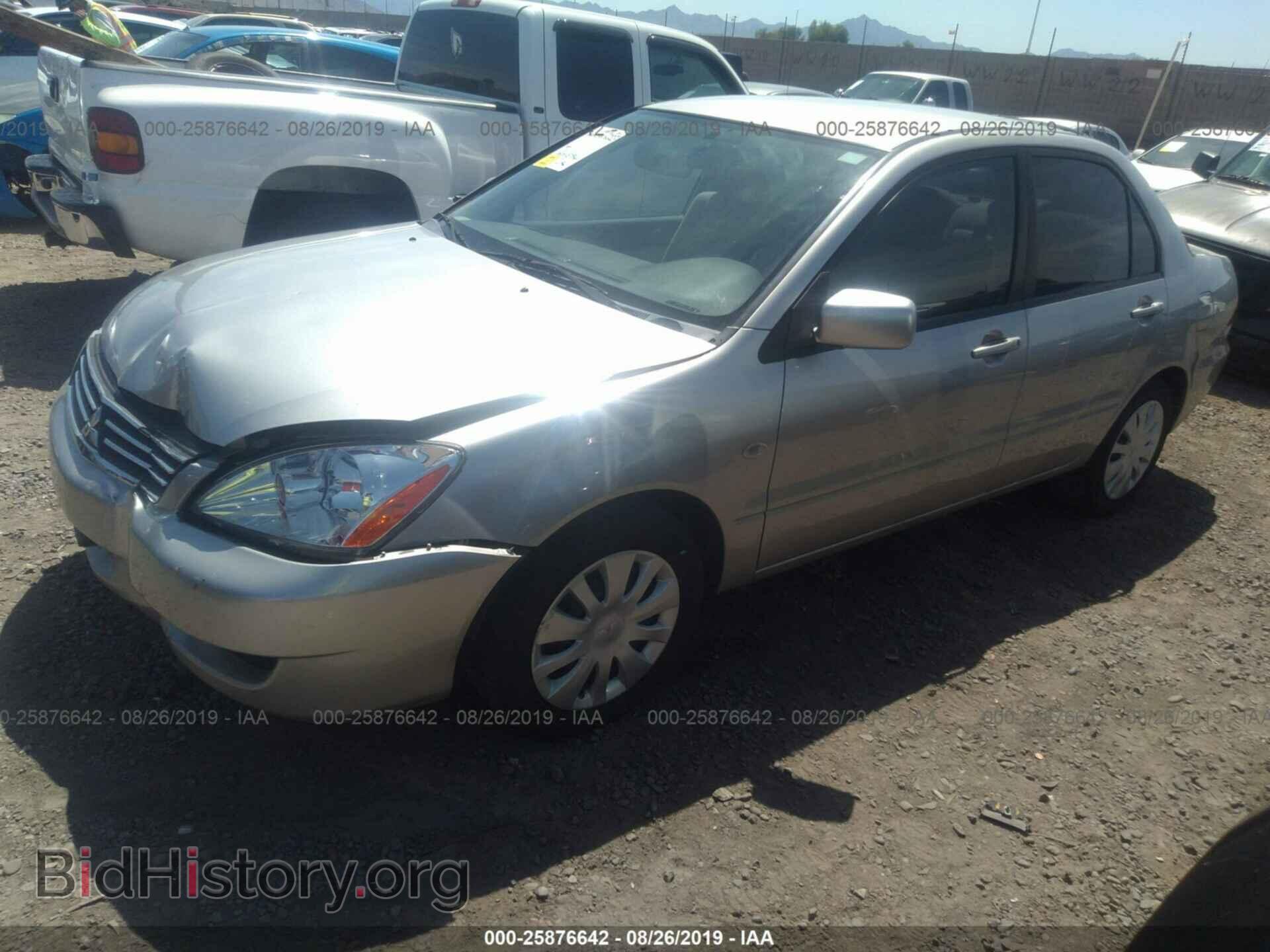 2006 MITSUBISHI LANCER - VIN: JA3AJ26E06U054432 - Фото 2