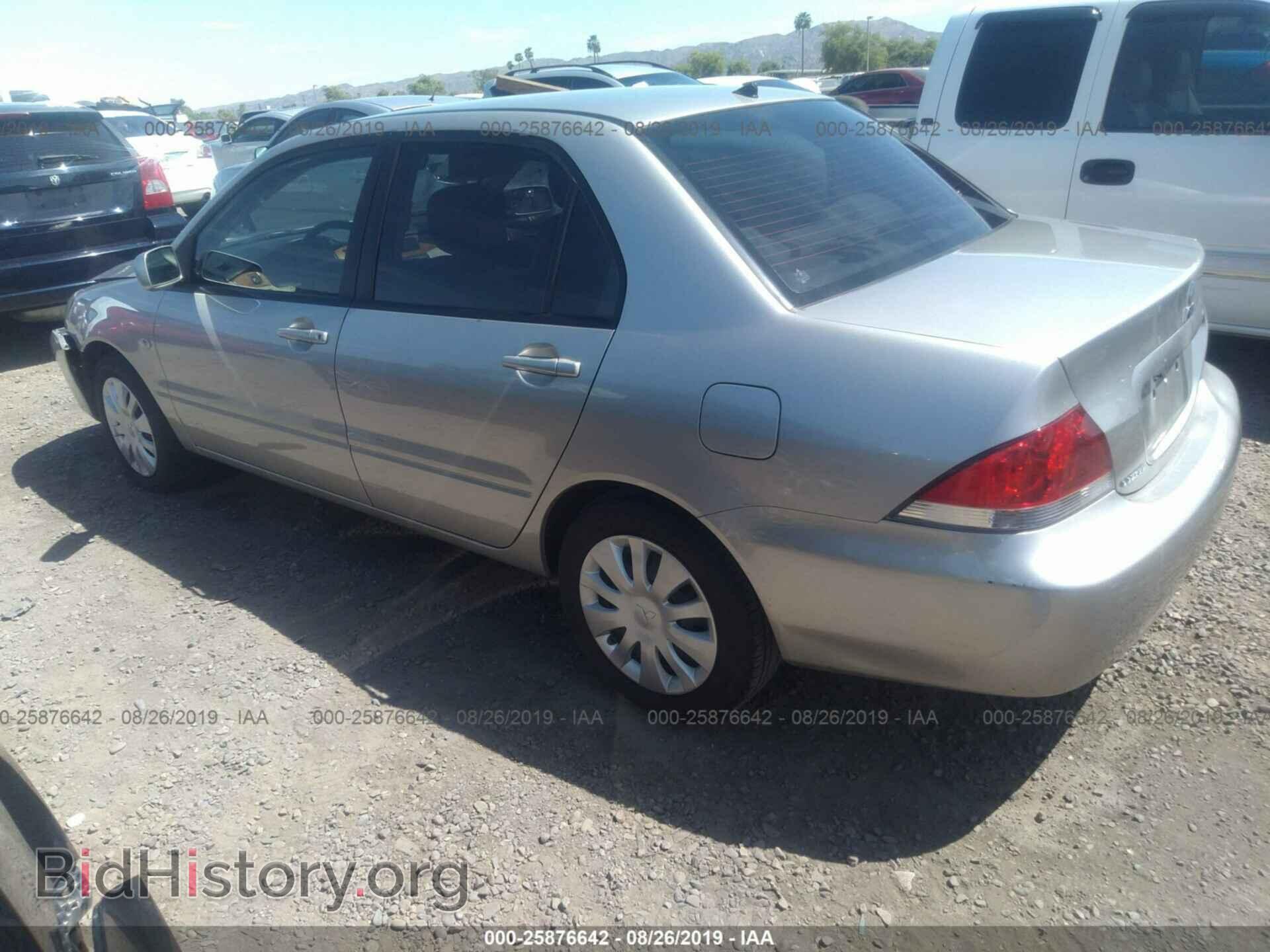 2006 MITSUBISHI LANCER - VIN: JA3AJ26E06U054432 - Фото 3