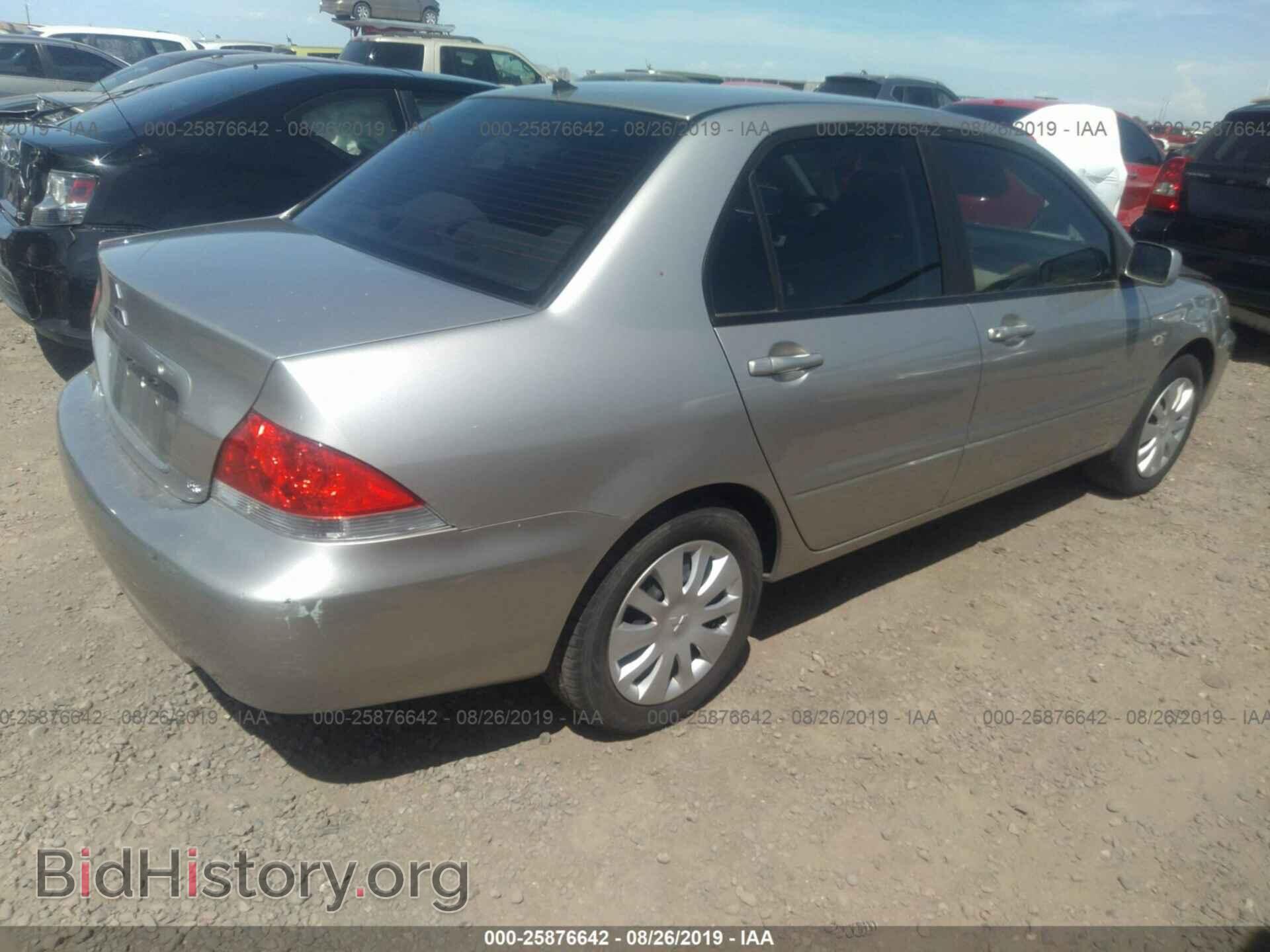 2006 MITSUBISHI LANCER - VIN: JA3AJ26E06U054432 - Фото 4