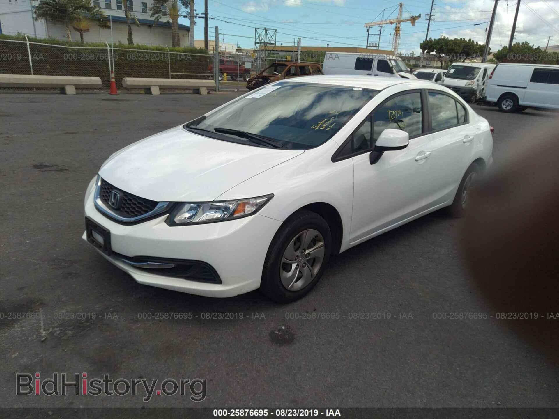 2013 HONDA CIVIC - VIN: 19XFB2F58DE058051 - Фото 2