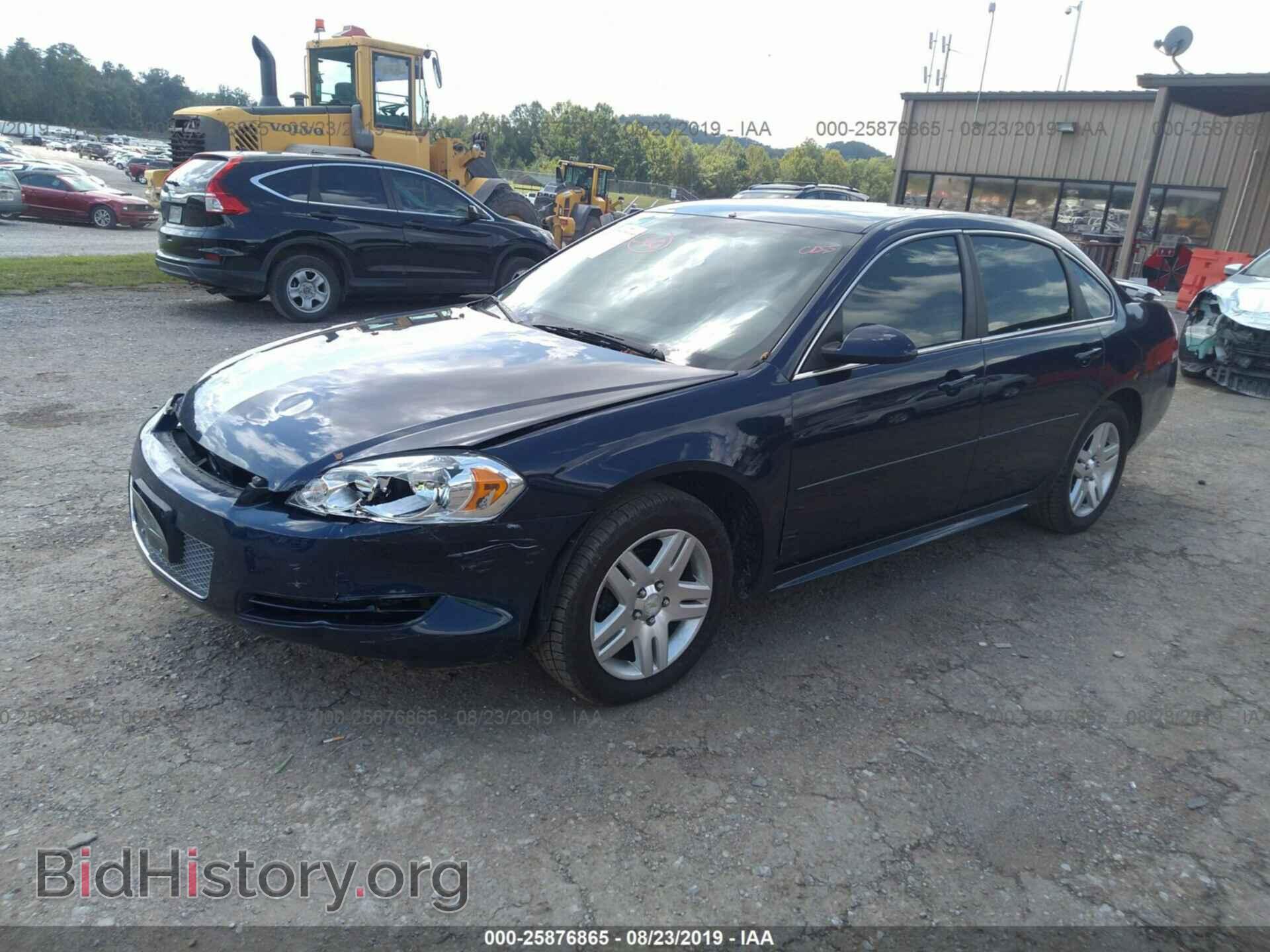2012 CHEVROLET IMPALA - VIN: 2G1WB5E3XC1213429 - Фото 2