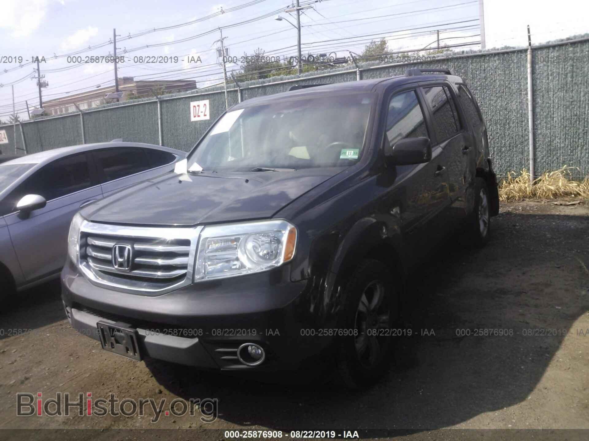 2012 HONDA PILOT - VIN: 5FNYF4H44CB057596 - Фото 2