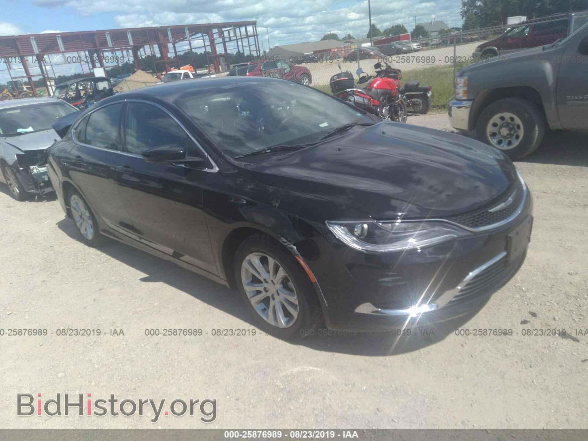 Photo 1C3CCCAB0FN699278 - CHRYSLER 200 2015
