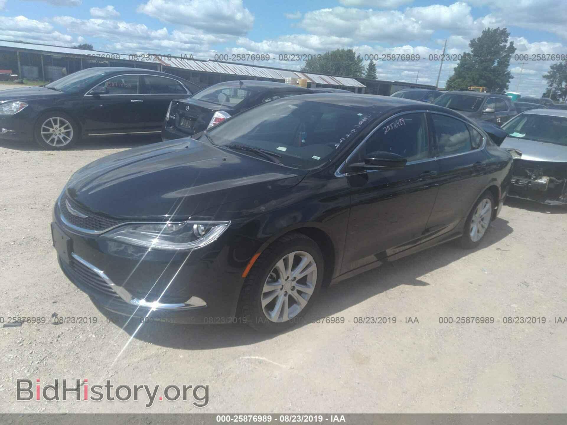 2015 CHRYSLER 200 - VIN: 1C3CCCAB0FN699278 - Фото 2
